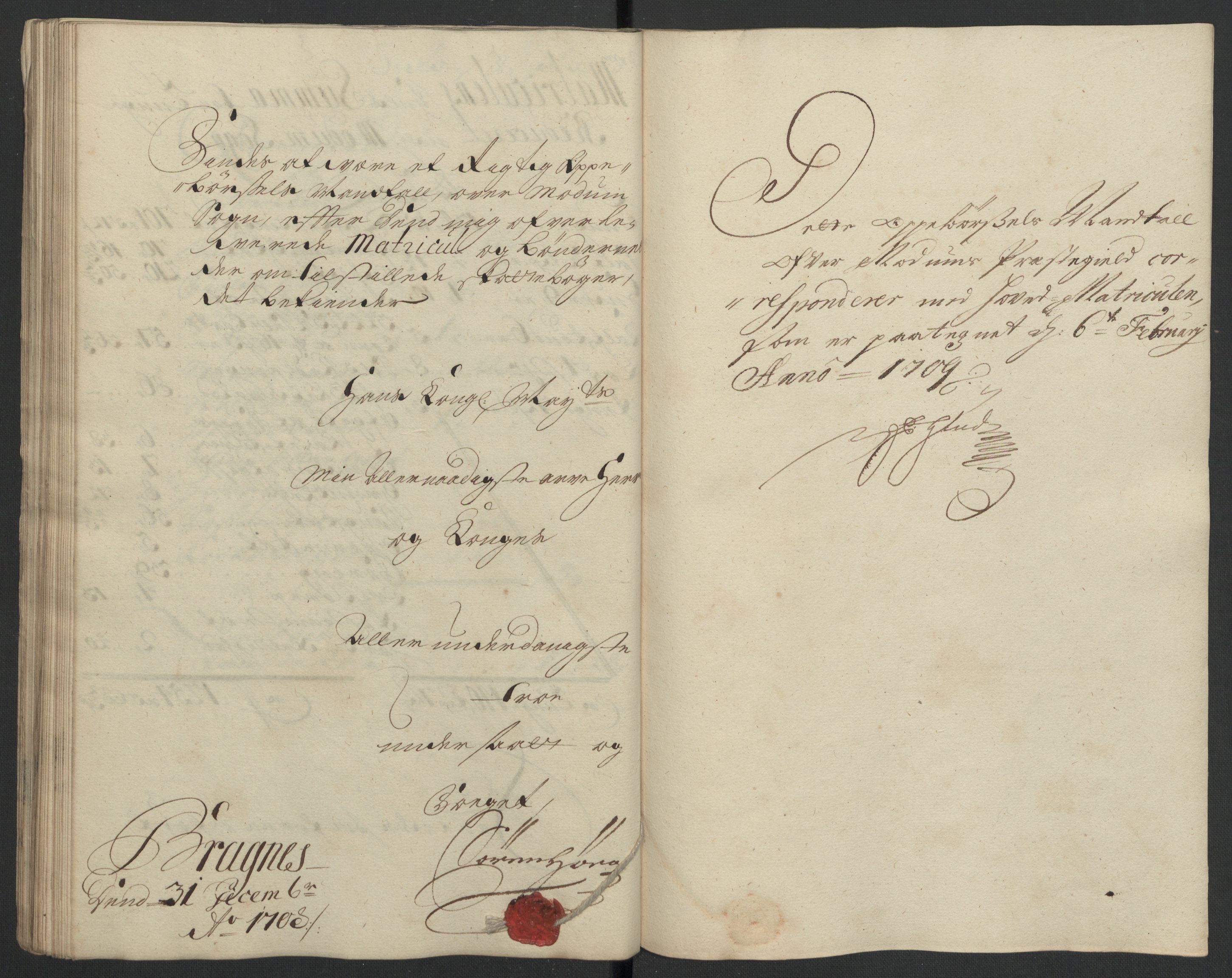 Rentekammeret inntil 1814, Reviderte regnskaper, Fogderegnskap, AV/RA-EA-4092/R31/L1702: Fogderegnskap Hurum, Røyken, Eiker, Lier og Buskerud, 1708, p. 181