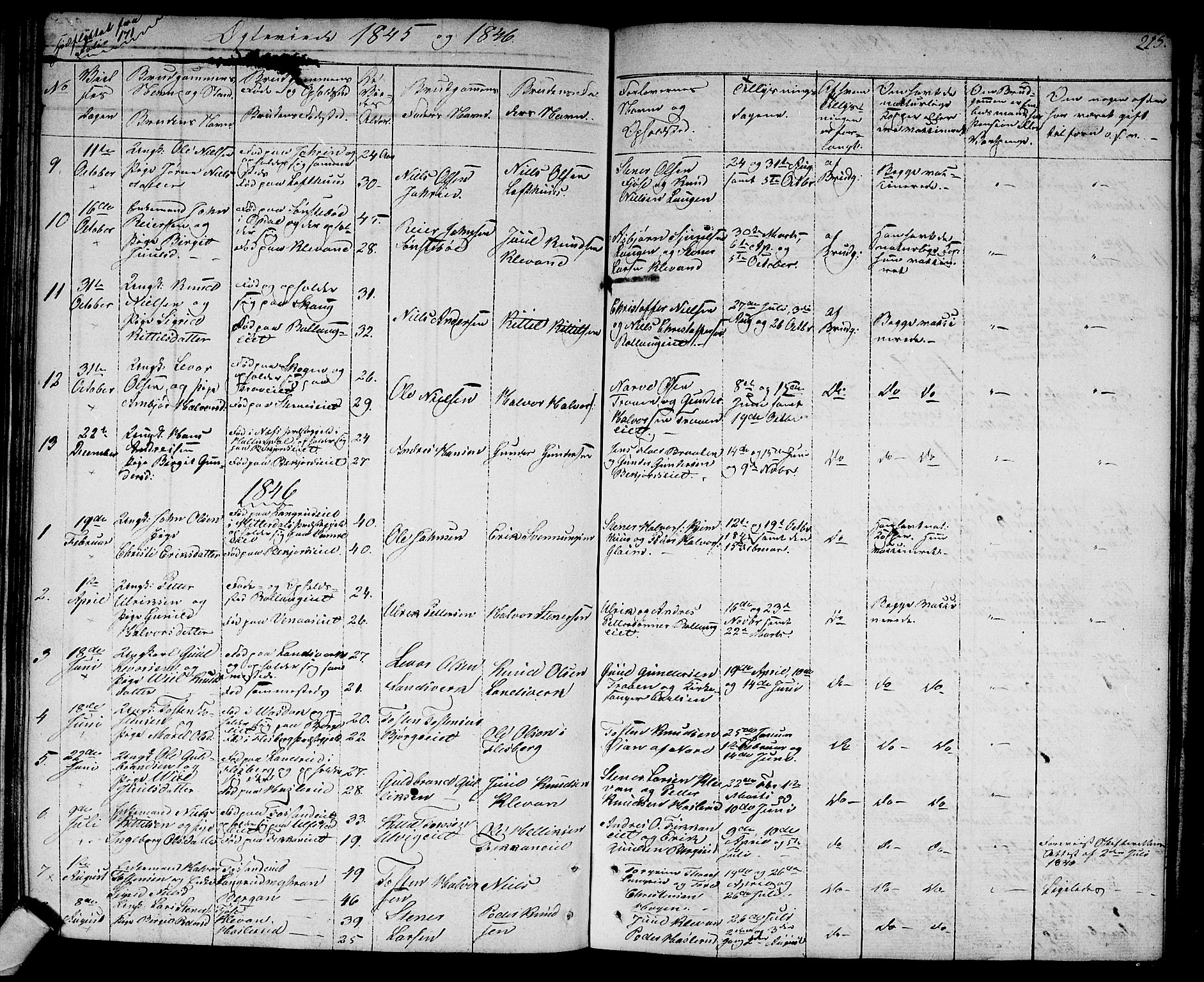 Rollag kirkebøker, SAKO/A-240/G/Ga/L0002: Parish register (copy) no. I 2, 1831-1856, p. 215