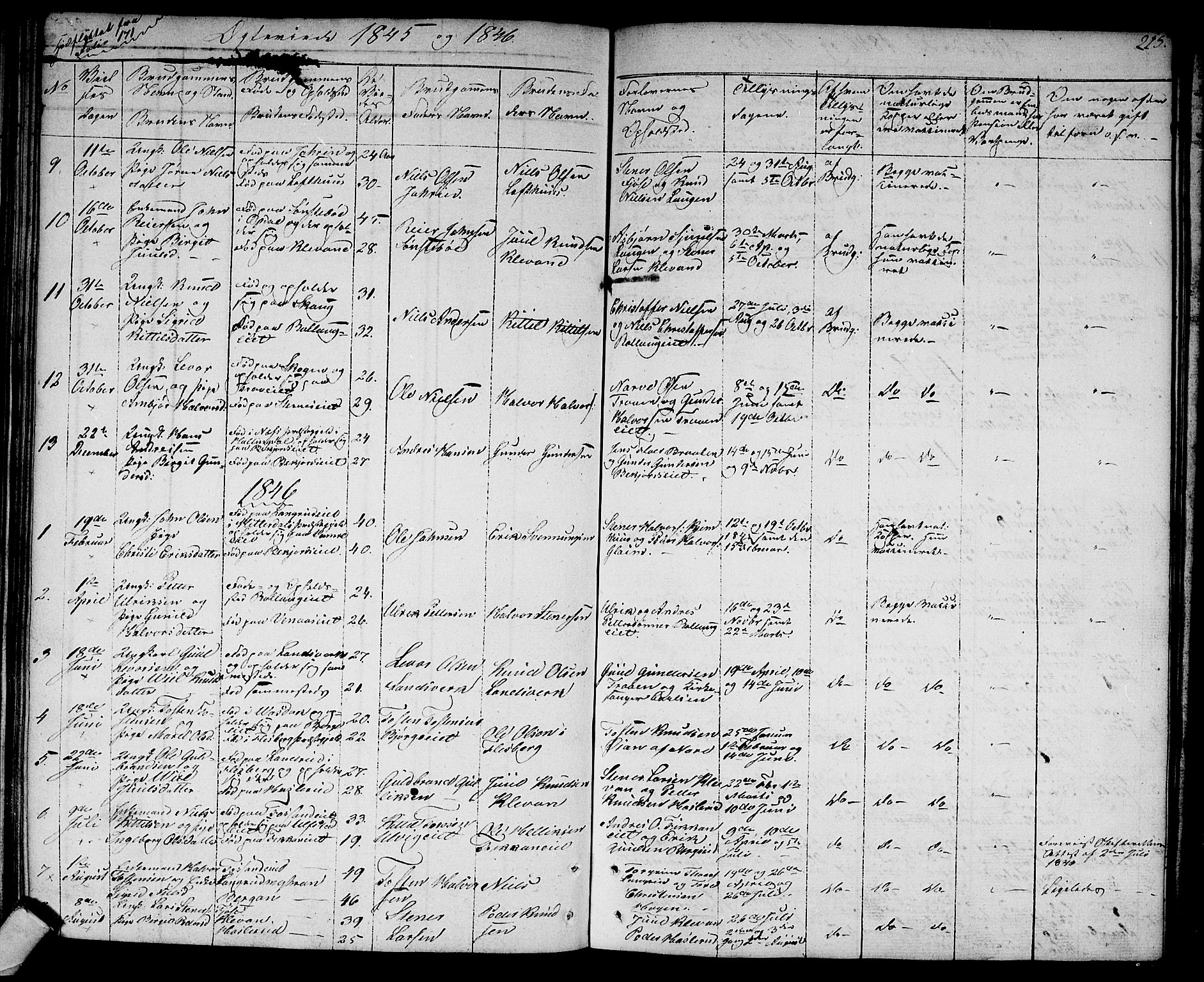 Rollag kirkebøker, AV/SAKO-A-240/G/Ga/L0002: Parish register (copy) no. I 2, 1831-1856, p. 215