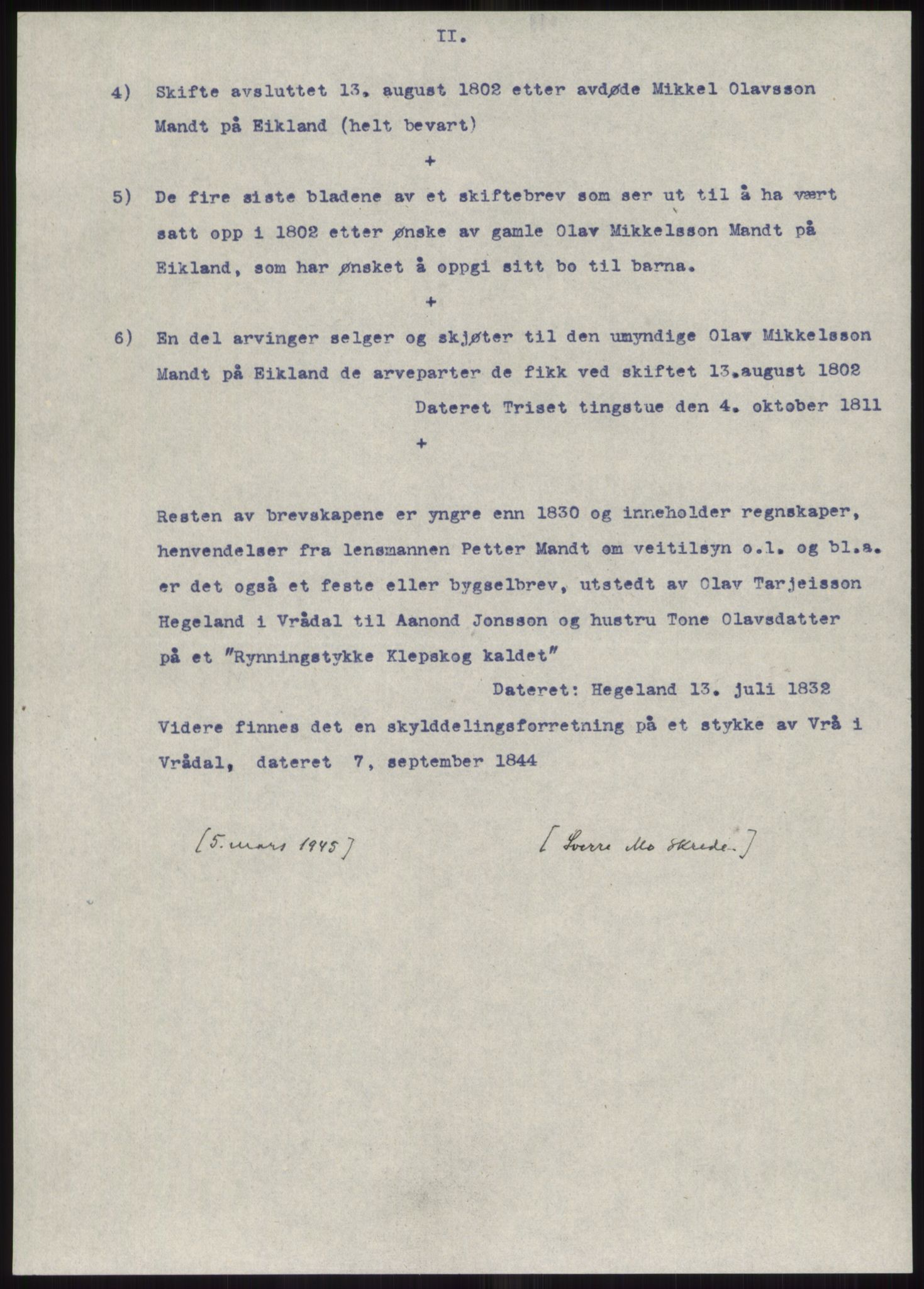 Samlinger til kildeutgivelse, Diplomavskriftsamlingen, AV/RA-EA-4053/H/Ha, p. 1638