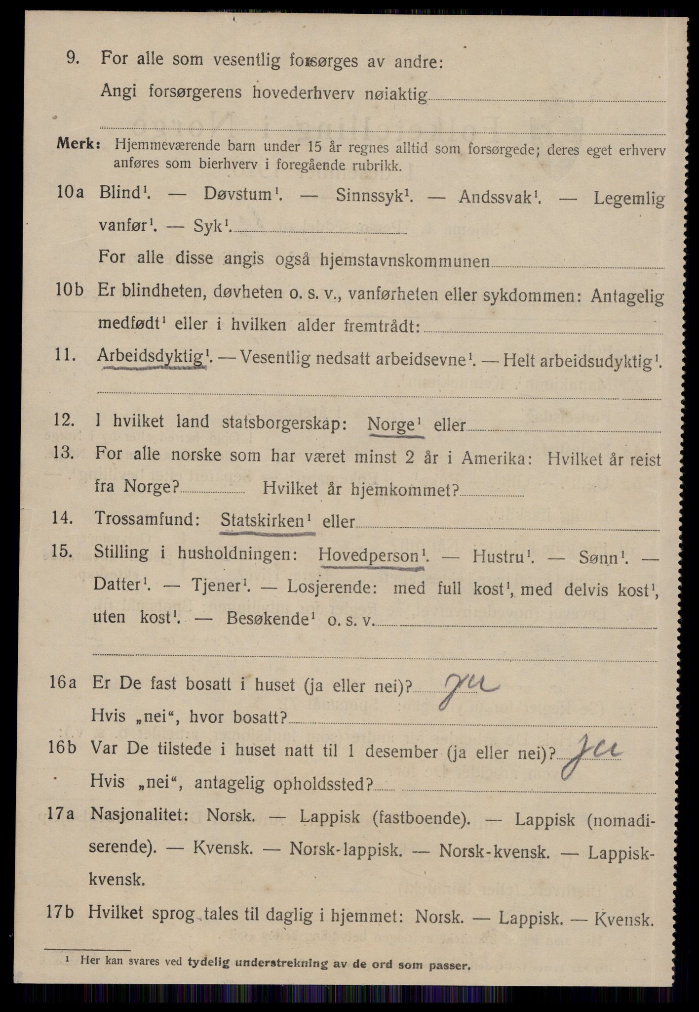 SAT, 1920 census for Stoksund, 1920, p. 563