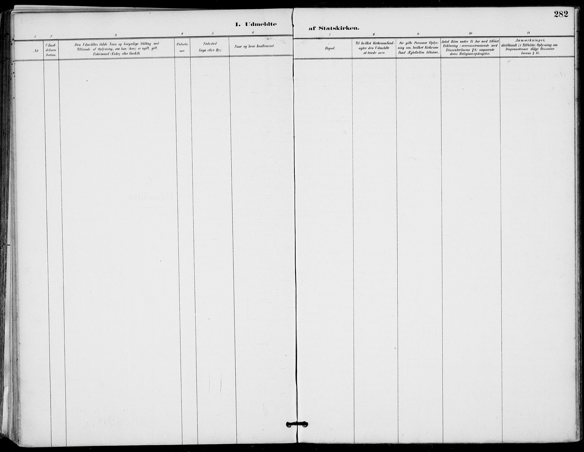 Gol kirkebøker, AV/SAKO-A-226/F/Fa/L0005: Parish register (official) no. I 5, 1887-1900, p. 282