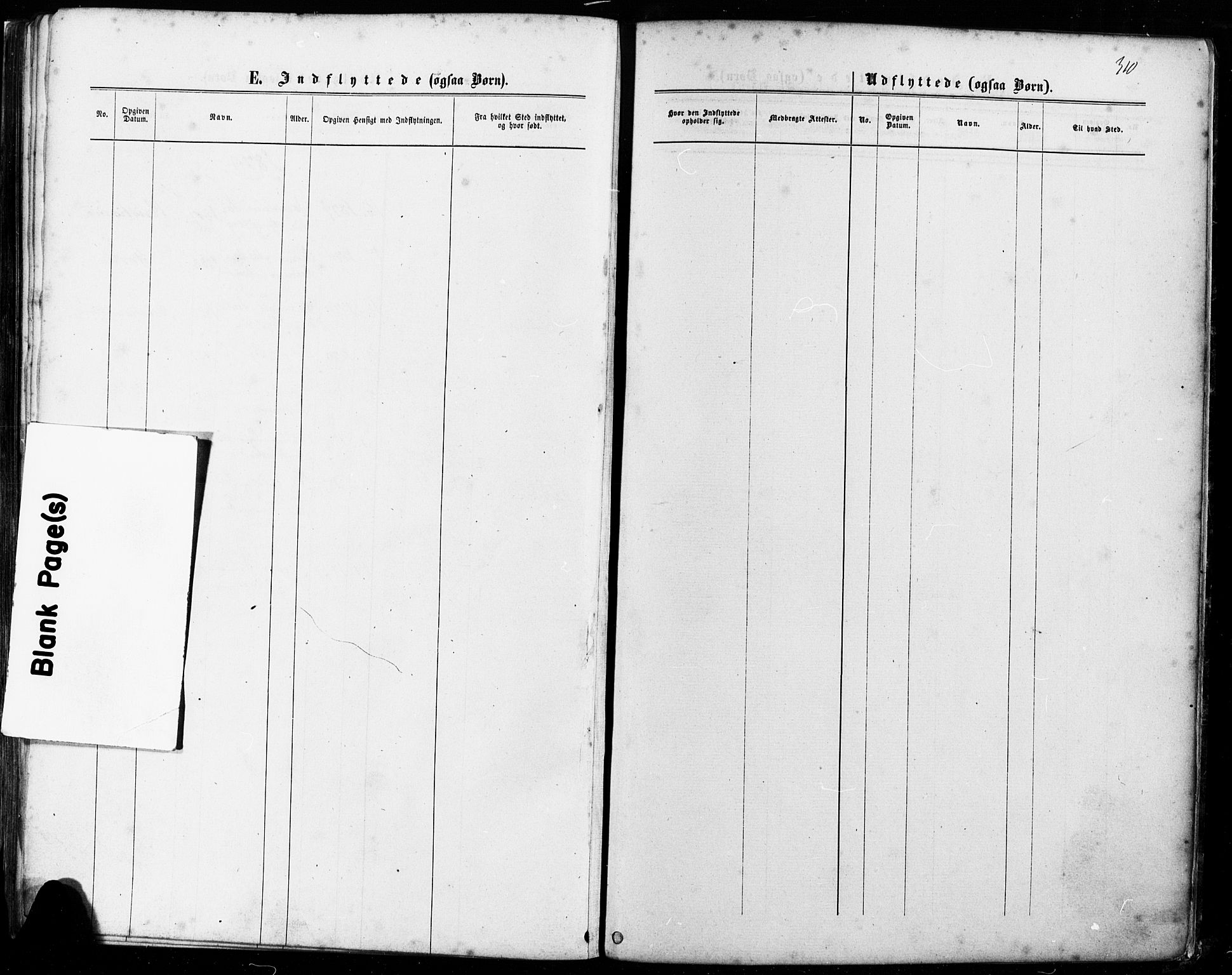 Mandal sokneprestkontor, AV/SAK-1111-0030/F/Fa/Faa/L0015: Parish register (official) no. A 15, 1873-1879, p. 310