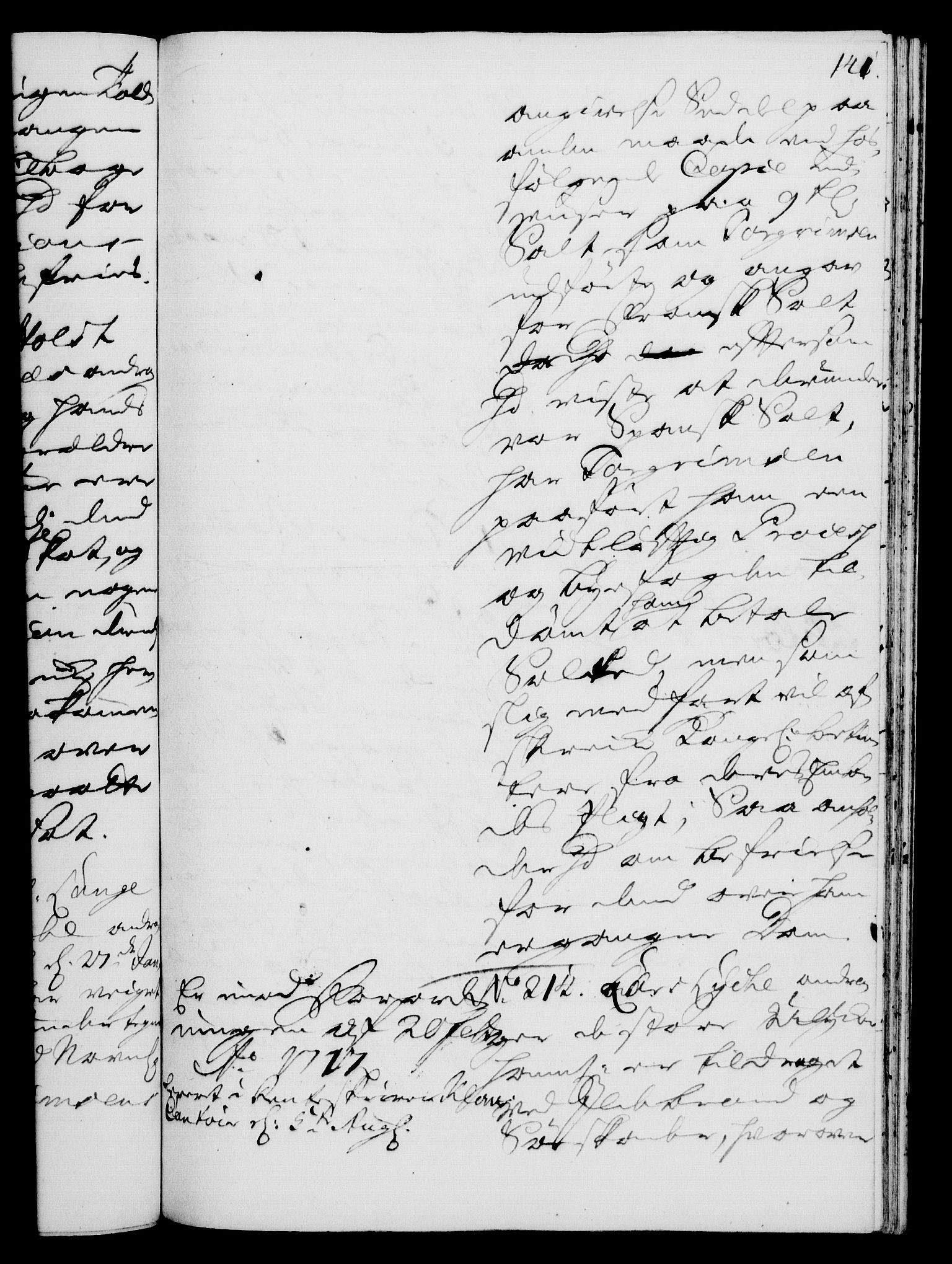 Rentekammeret, Kammerkanselliet, RA/EA-3111/G/Gh/Gha/L0009: Norsk ekstraktmemorialprotokoll (merket RK 53.54), 1726-1728, p. 141