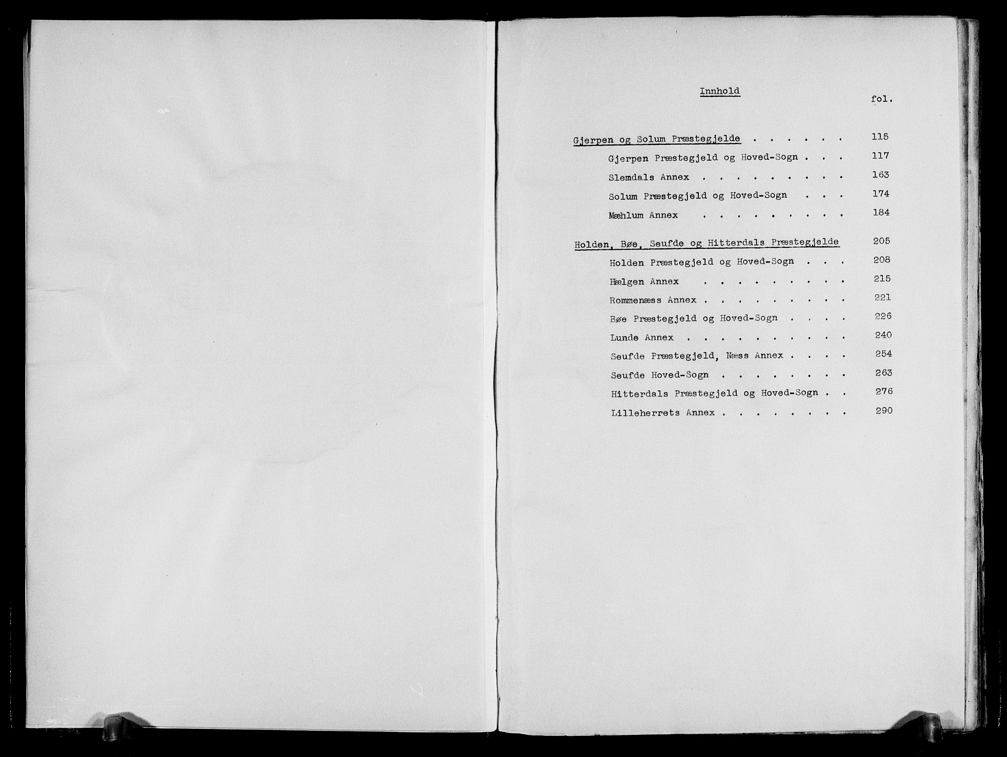 Rentekammeret inntil 1814, Realistisk ordnet avdeling, AV/RA-EA-4070/N/Ne/Nea/L0070: og 0071: Nedre Telemarken og Bamble fogderi. Kommisjonsprotokoll for Gjerpen, Solum, Holla, Bø, Sauherad og Heddal prestegjeld., 1803, p. 3