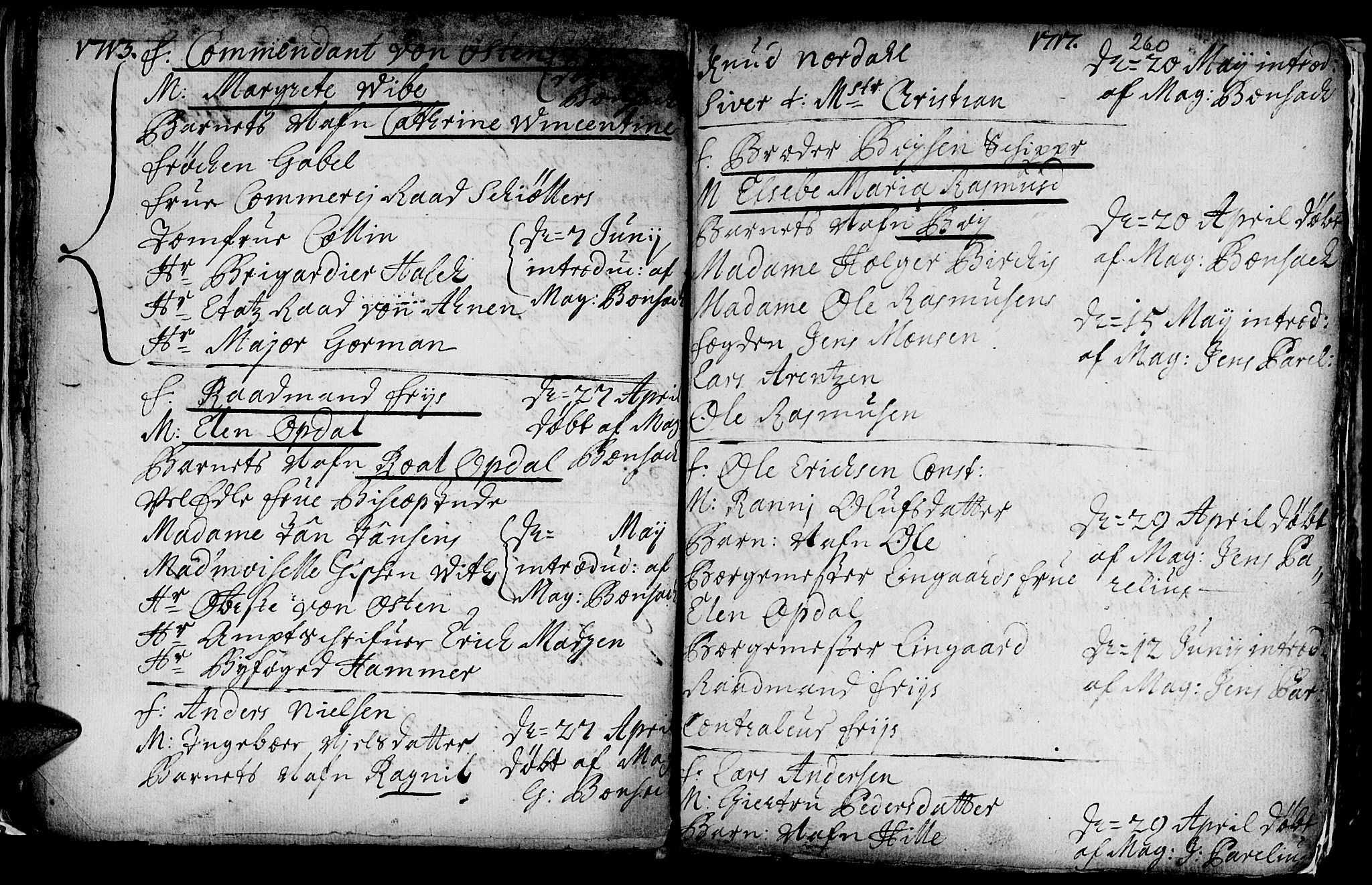 Ministerialprotokoller, klokkerbøker og fødselsregistre - Sør-Trøndelag, SAT/A-1456/601/L0035: Parish register (official) no. 601A03, 1713-1728, p. 260