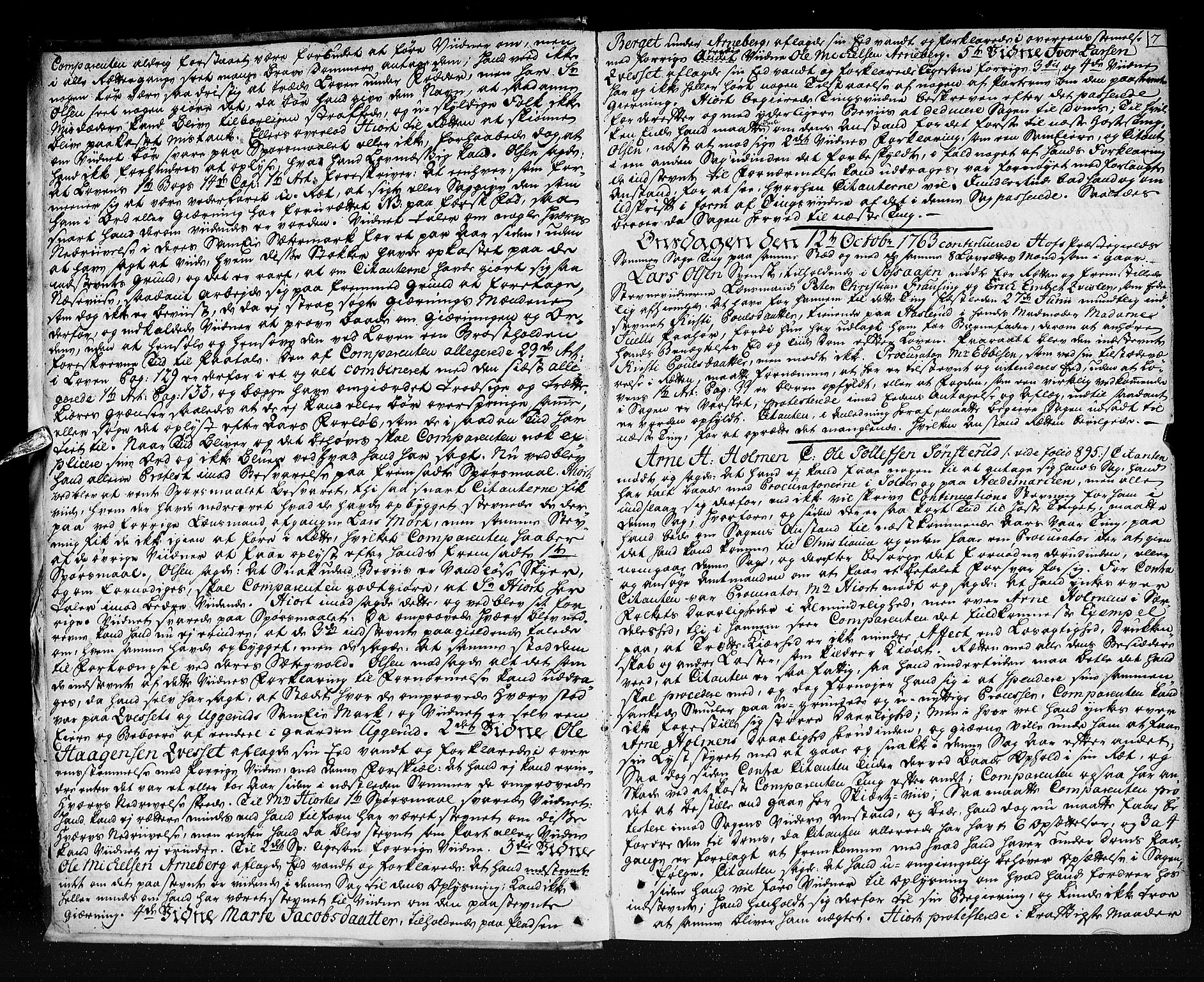 Solør og Østerdalen sorenskriveri, AV/SAH-TING-024/G/Gb/L0070: Tingbok, 1763-1766, p. 6b-7a