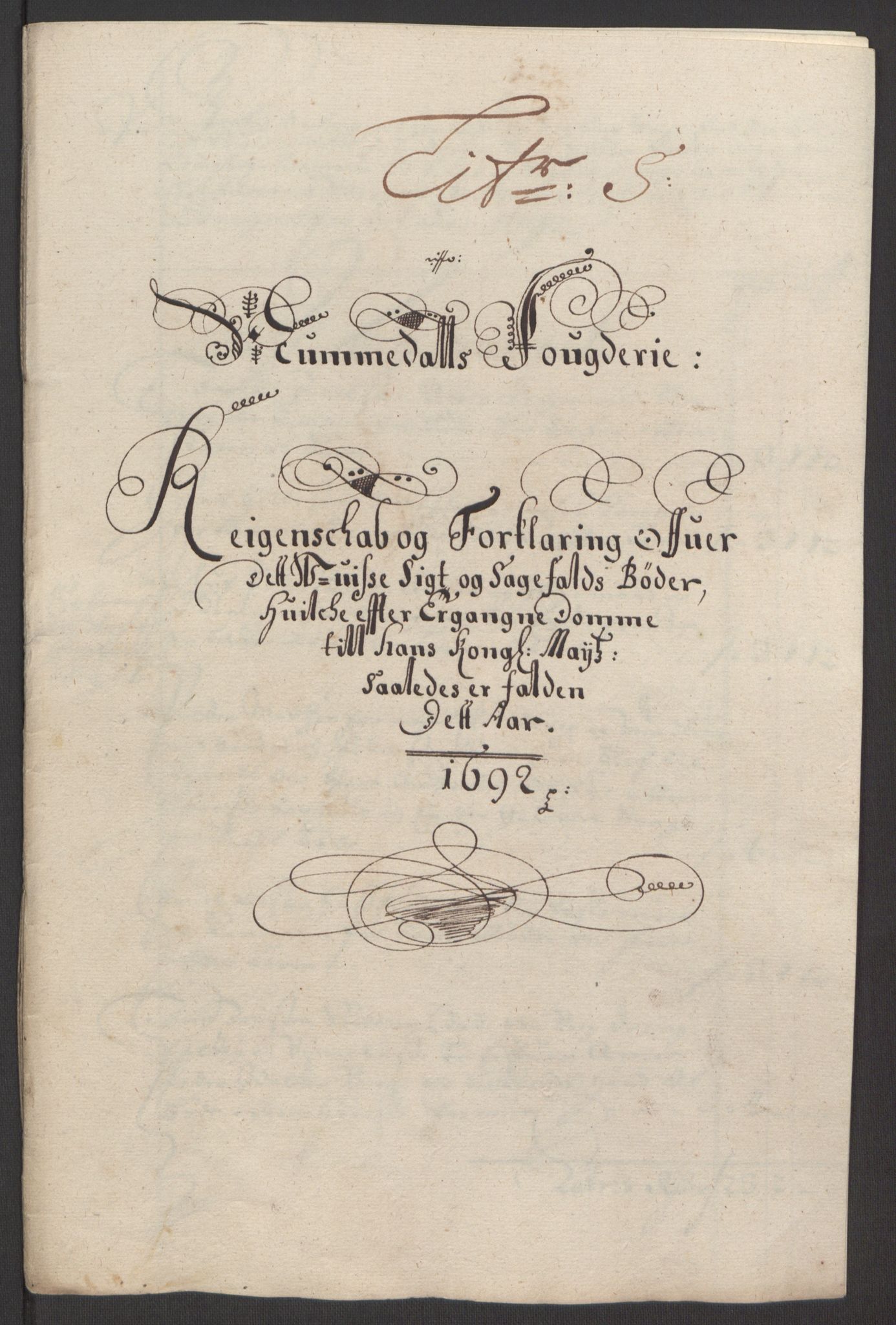 Rentekammeret inntil 1814, Reviderte regnskaper, Fogderegnskap, AV/RA-EA-4092/R64/L4424: Fogderegnskap Namdal, 1692-1695, p. 115