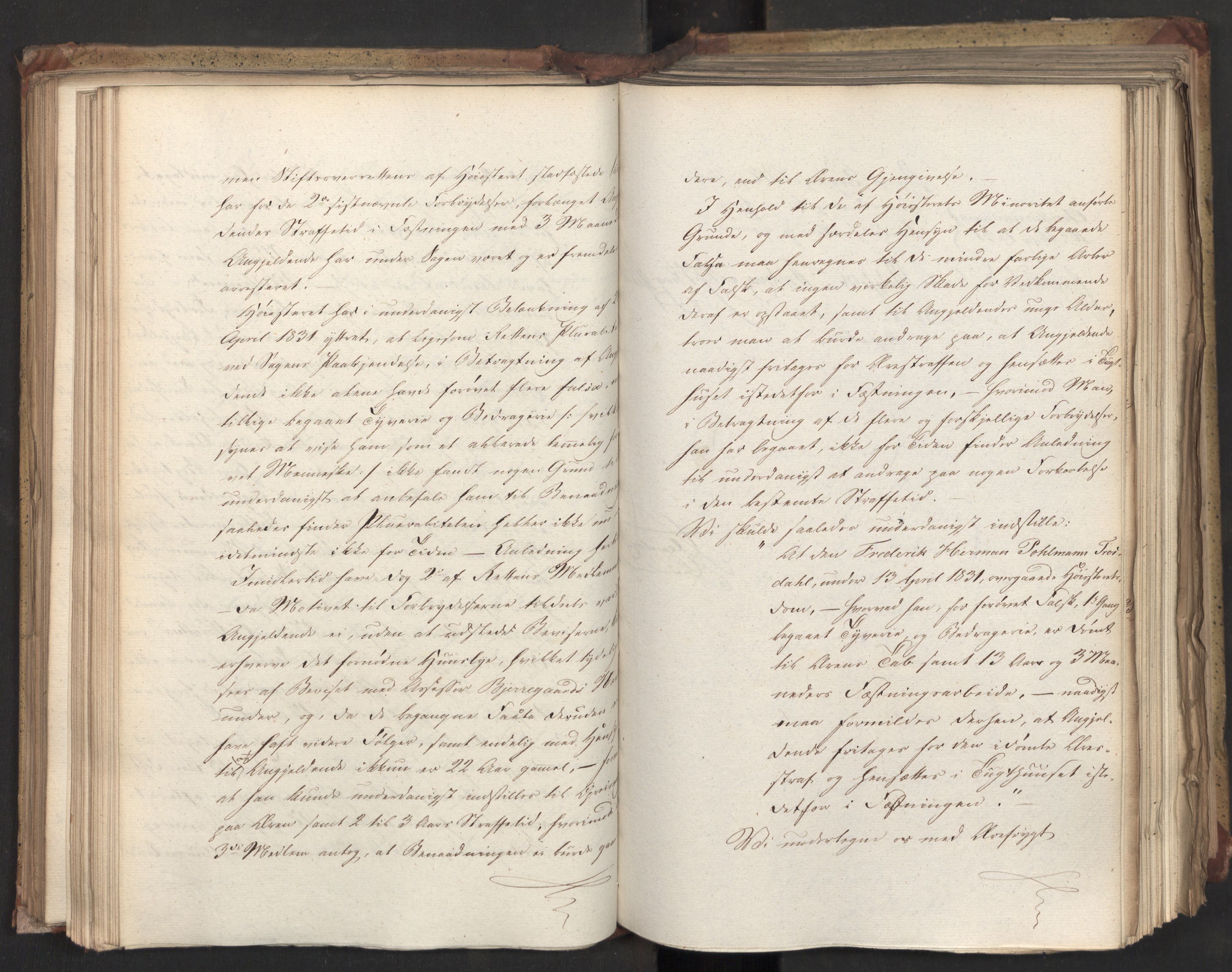 Statsrådsavdelingen i Stockholm, AV/RA-S-1003/D/Da/L0071: Regjeringsinnstillinger nr. 1222-1364, 1831, p. 198