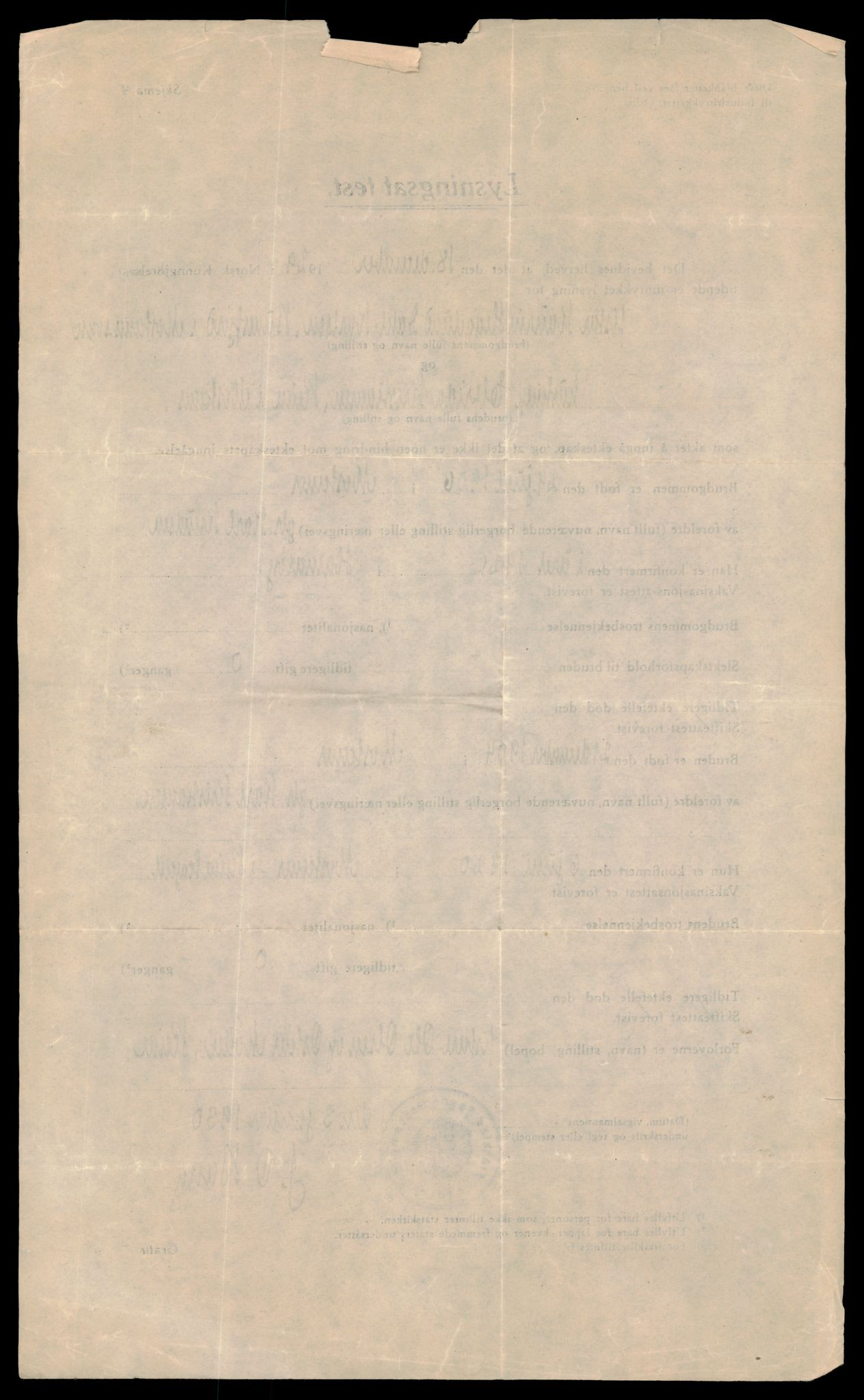 Salten sorenskriveri, SAT/A-4578/1/6/6D/L0010: Lysingsbok, 1930-1941, p. 6