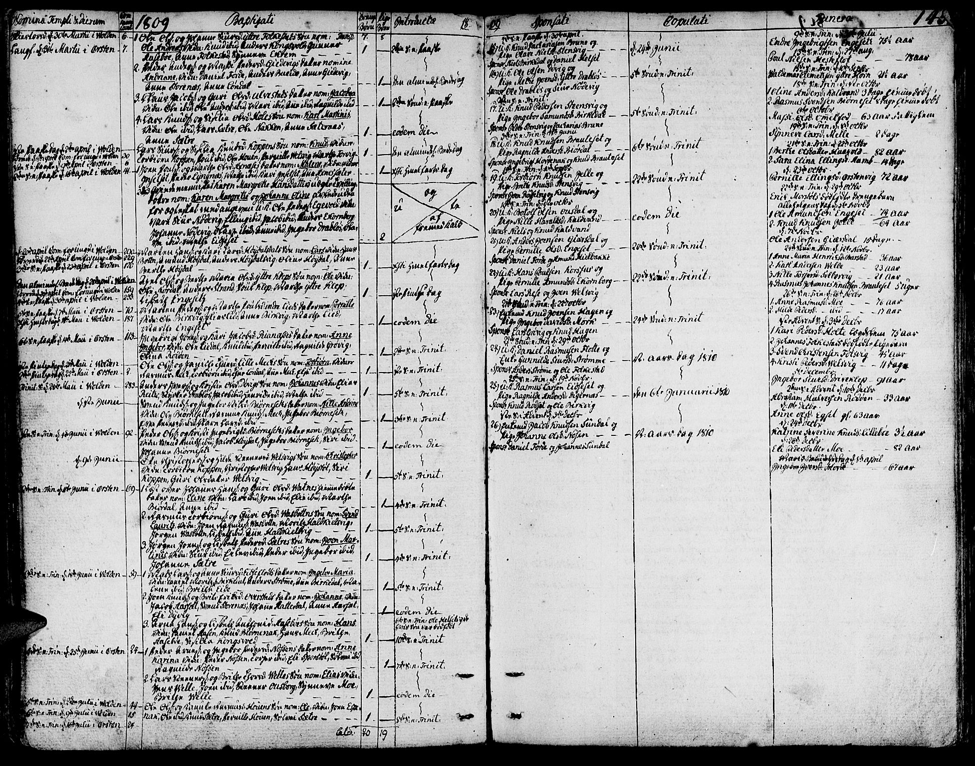 Ministerialprotokoller, klokkerbøker og fødselsregistre - Møre og Romsdal, AV/SAT-A-1454/511/L0137: Parish register (official) no. 511A04, 1787-1816, p. 145