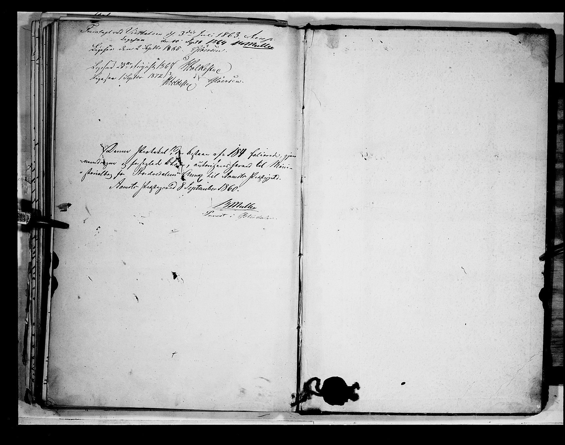 Åmot prestekontor, Hedmark, SAH/PREST-056/H/Ha/Haa/L0007: Parish register (official) no. 7, 1860-1870