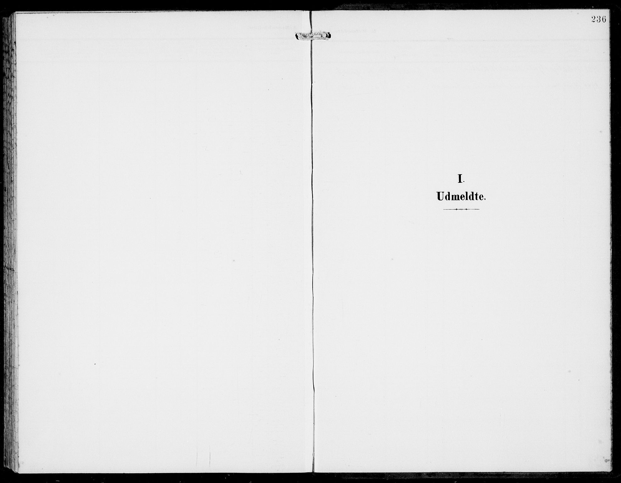 Haus sokneprestembete, SAB/A-75601/H/Haa: Parish register (official) no. C  2, 1900-1915, p. 236