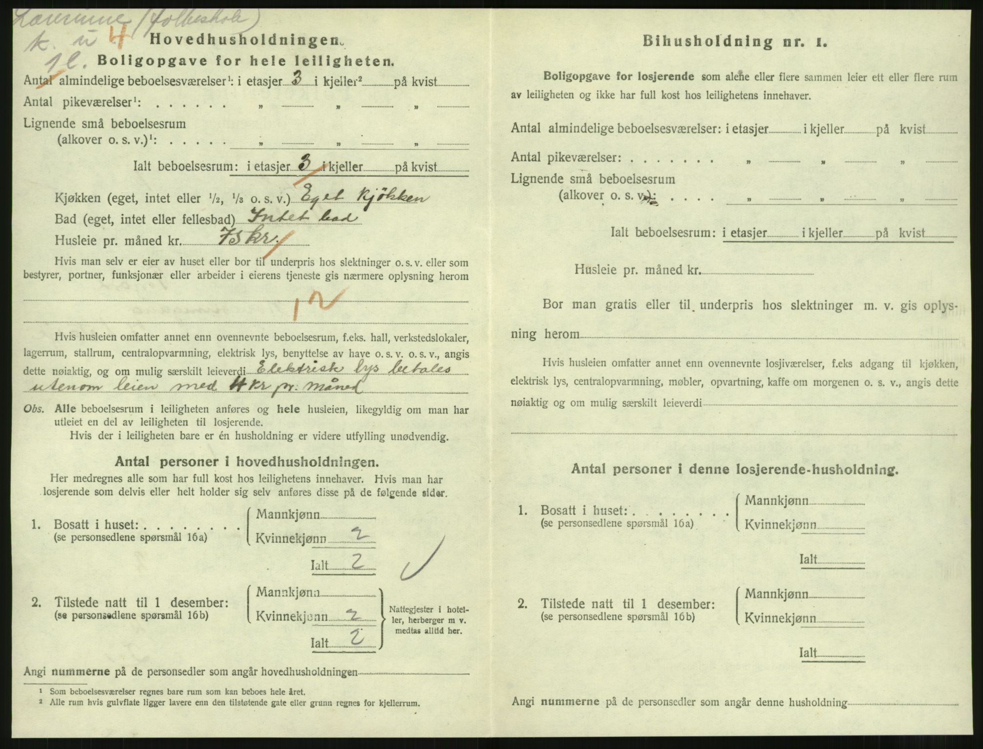 SAT, 1920 census for Molde, 1920, p. 2052