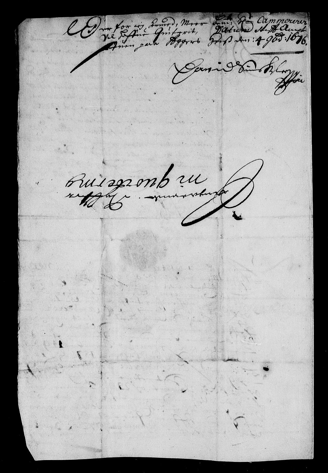 Rentekammeret inntil 1814, Reviderte regnskaper, Stiftamtstueregnskaper, Landkommissariatet på Akershus og Akershus stiftamt, AV/RA-EA-5869/R/Rb/L0140: Akershus stiftamt, 1675-1677