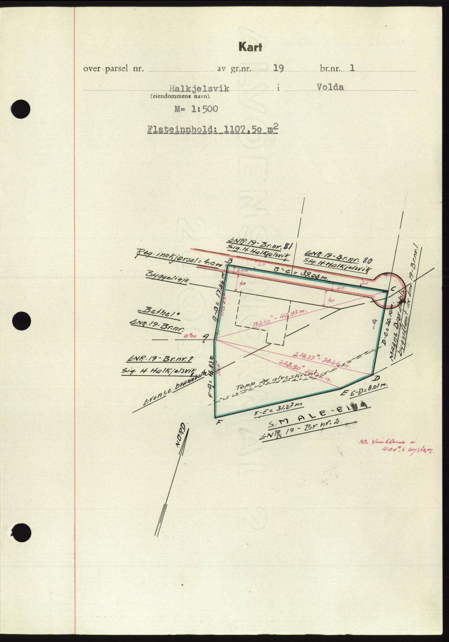 Søre Sunnmøre sorenskriveri, AV/SAT-A-4122/1/2/2C/L0084: Mortgage book no. 10A, 1949-1949, Diary no: : 701/1949