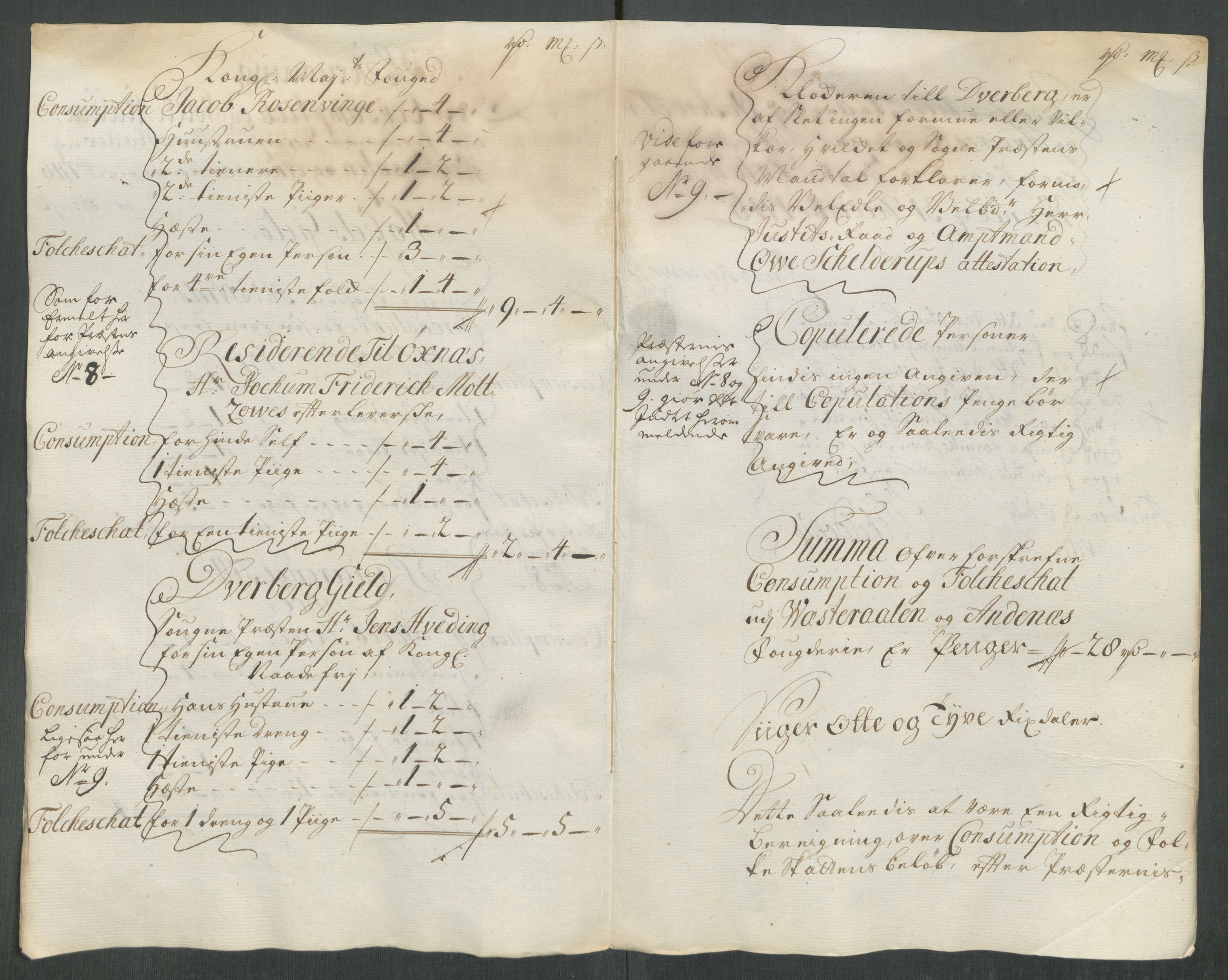 Rentekammeret inntil 1814, Reviderte regnskaper, Fogderegnskap, AV/RA-EA-4092/R67/L4682: Fogderegnskap Vesterålen, Andenes og Lofoten, 1716, p. 88