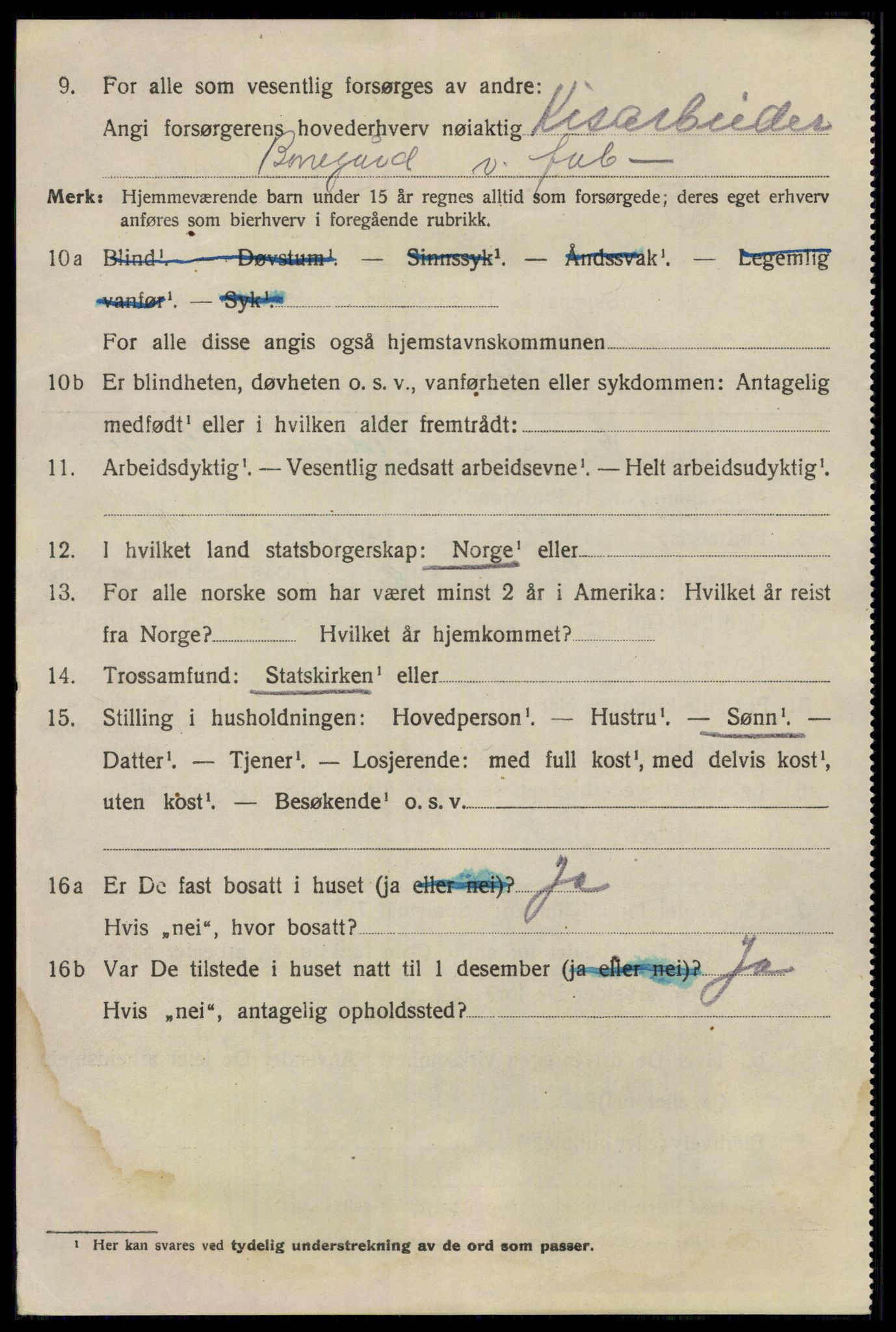 SAO, 1920 census for Sarpsborg, 1920, p. 20733