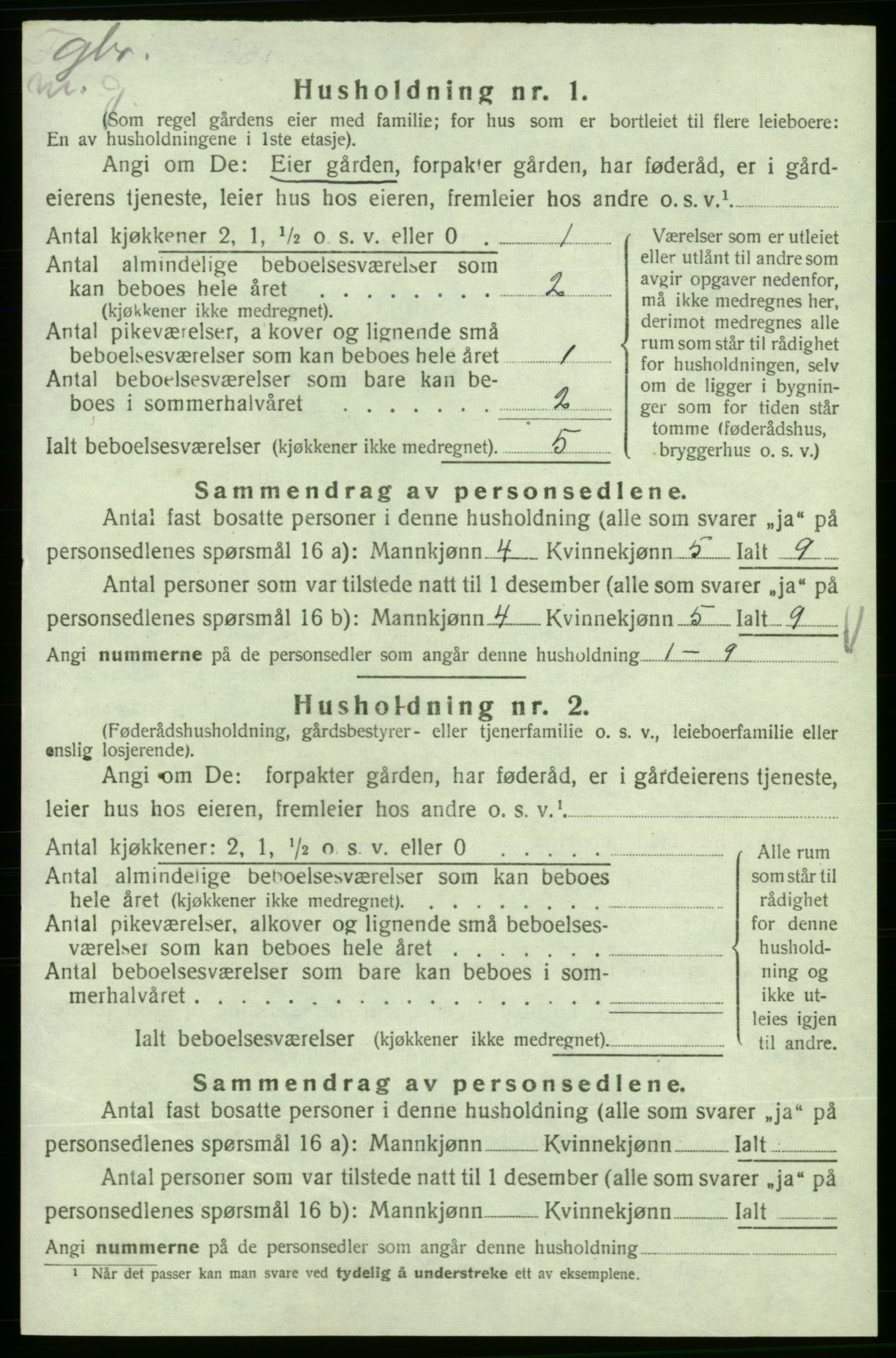 SAB, 1920 census for Skånevik, 1920, p. 908