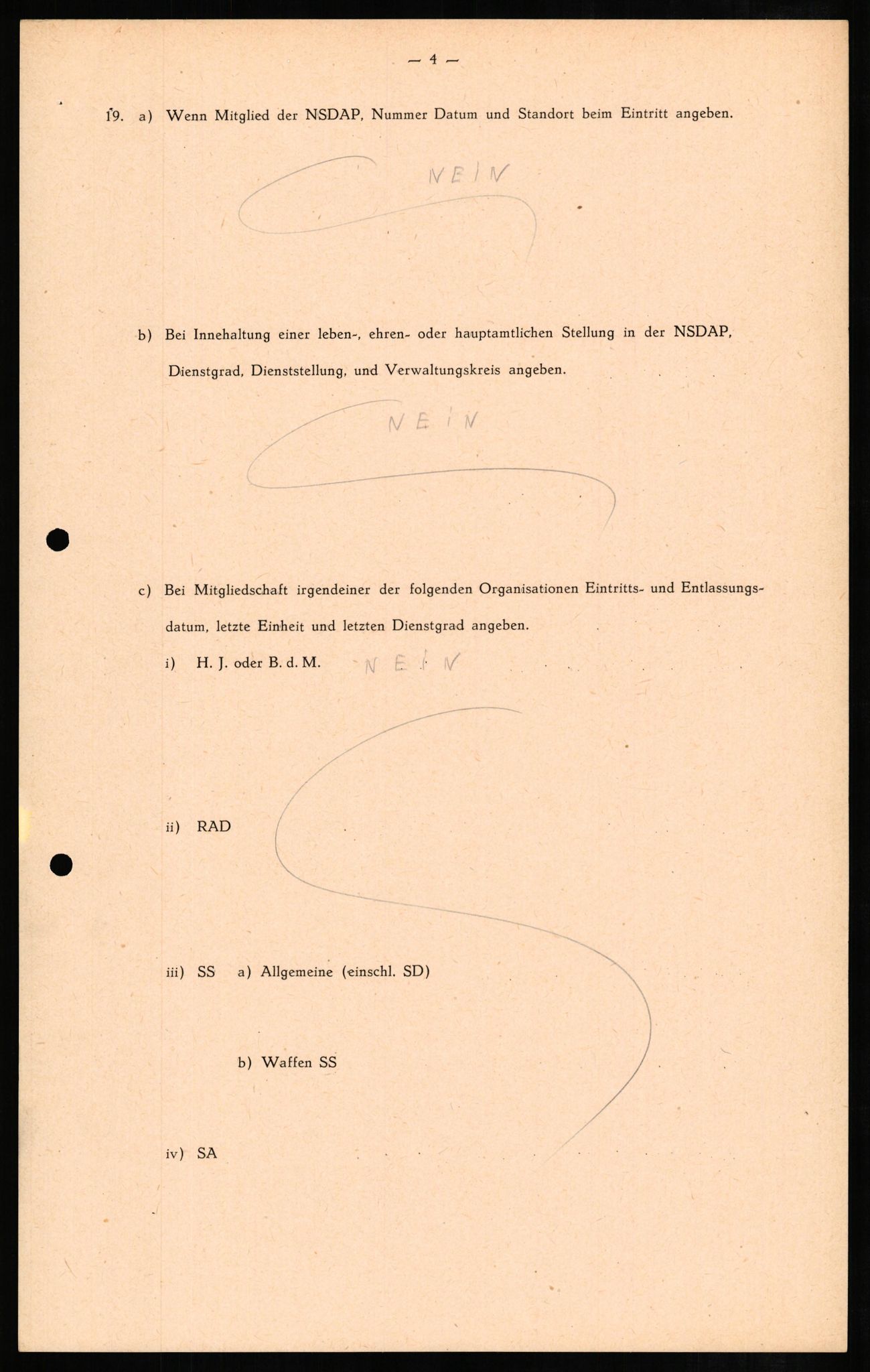 Forsvaret, Forsvarets overkommando II, AV/RA-RAFA-3915/D/Db/L0008: CI Questionaires. Tyske okkupasjonsstyrker i Norge. Tyskere., 1945-1946, p. 311