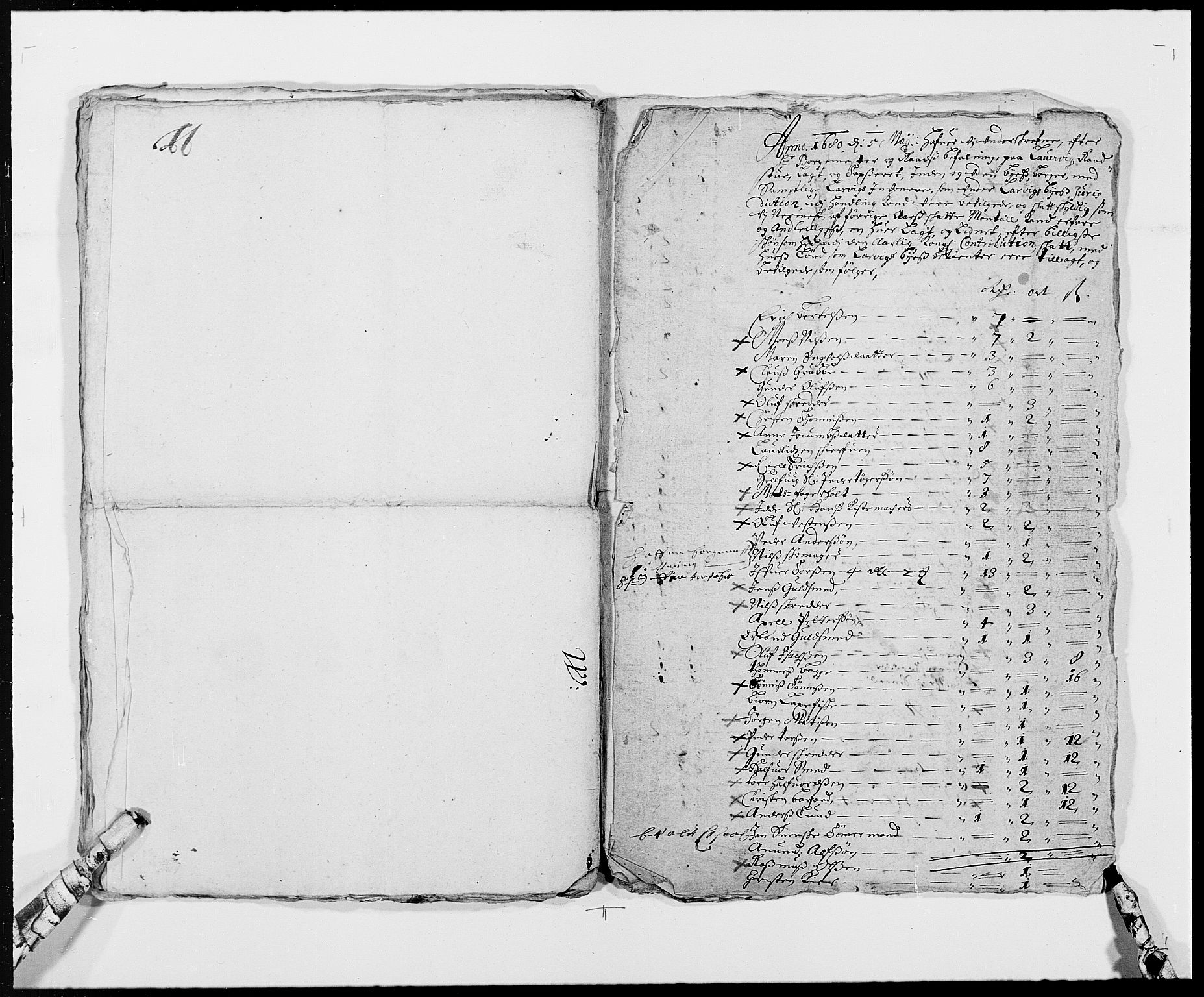 Rentekammeret inntil 1814, Reviderte regnskaper, Byregnskaper, RA/EA-4066/R/Ri/L0177: [I1] Kontribusjonsregnskap, 1675-1689, p. 114