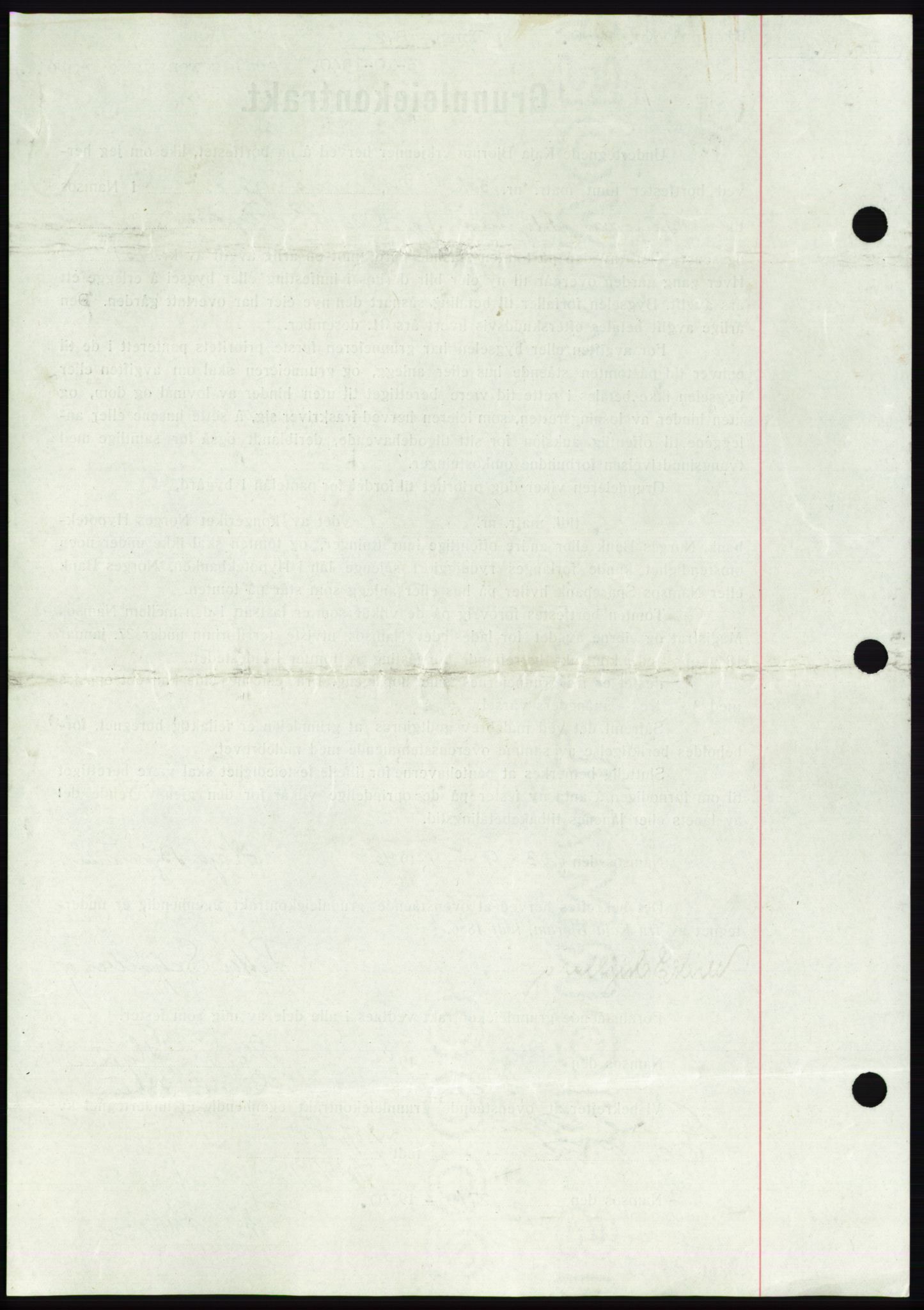 Namdal sorenskriveri, SAT/A-4133/1/2/2C: Mortgage book no. -, 1940-1941, Deed date: 03.10.1940