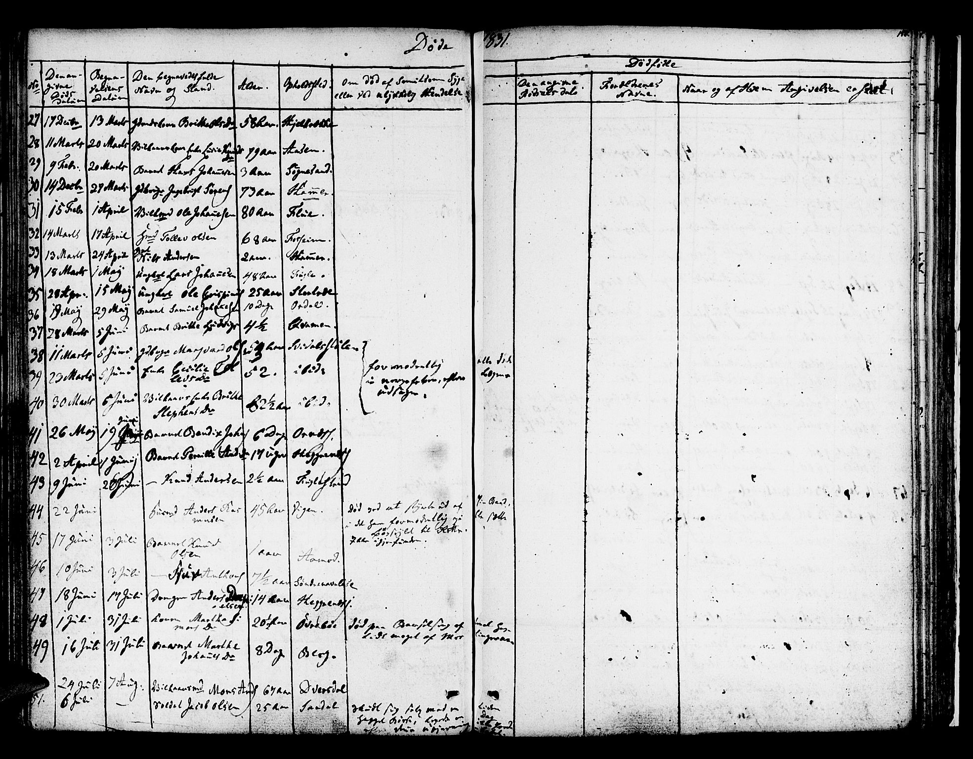 Jølster sokneprestembete, AV/SAB-A-80701/H/Haa/Haaa/L0008: Parish register (official) no. A 8, 1821-1833, p. 150