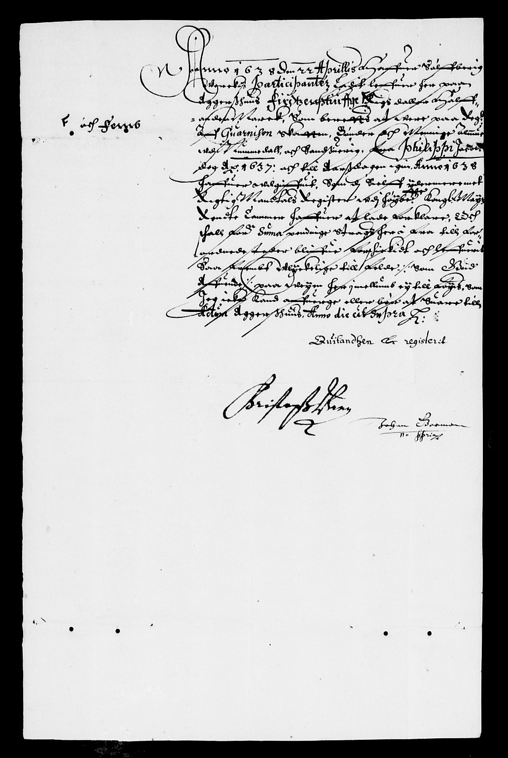 Rentekammeret inntil 1814, Reviderte regnskaper, Lensregnskaper, AV/RA-EA-5023/R/Rb/Rbn/L0001: Numedal og Sandsvær len, 1628-1638