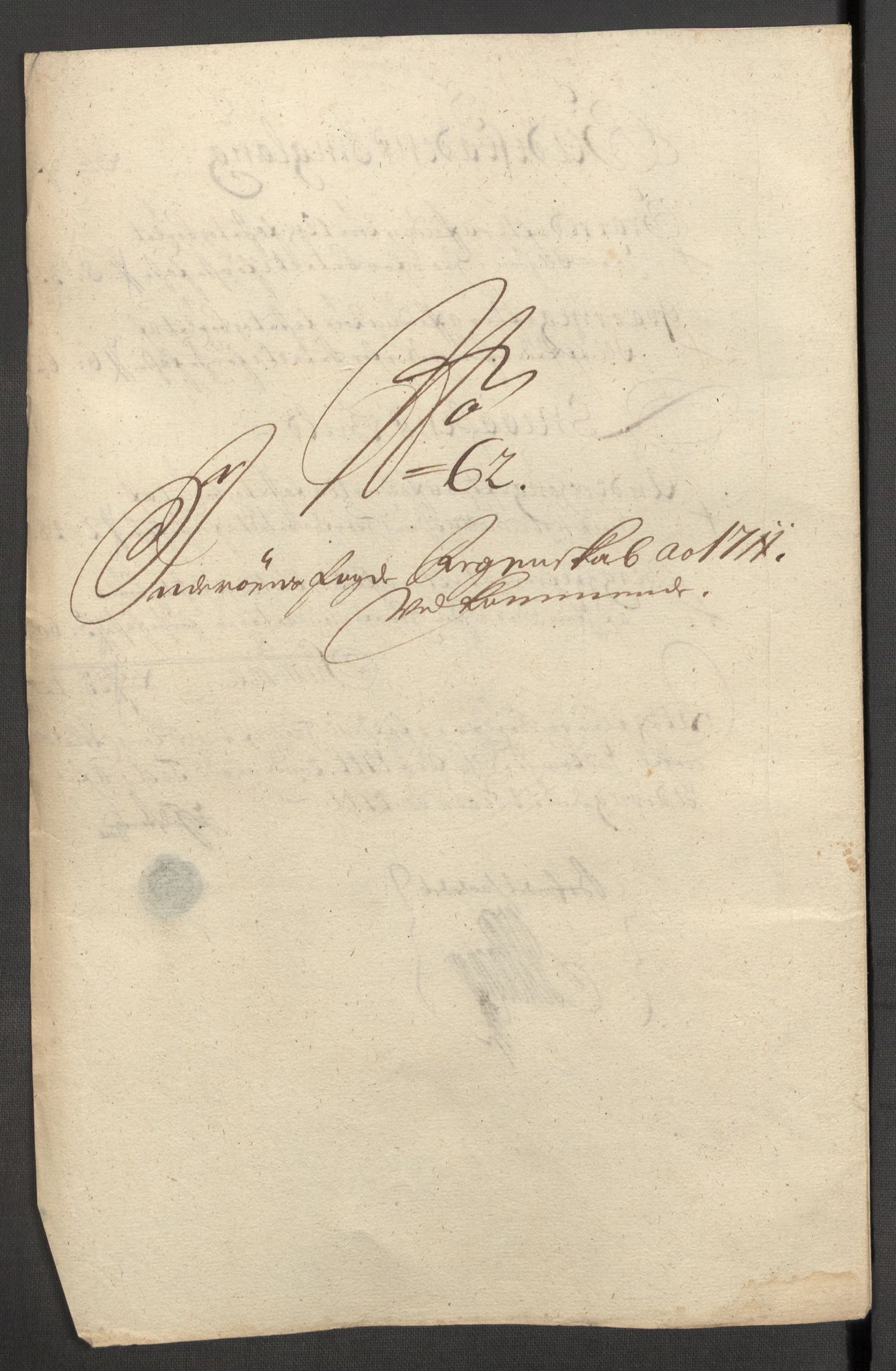 Rentekammeret inntil 1814, Reviderte regnskaper, Fogderegnskap, RA/EA-4092/R63/L4319: Fogderegnskap Inderøy, 1711, p. 355
