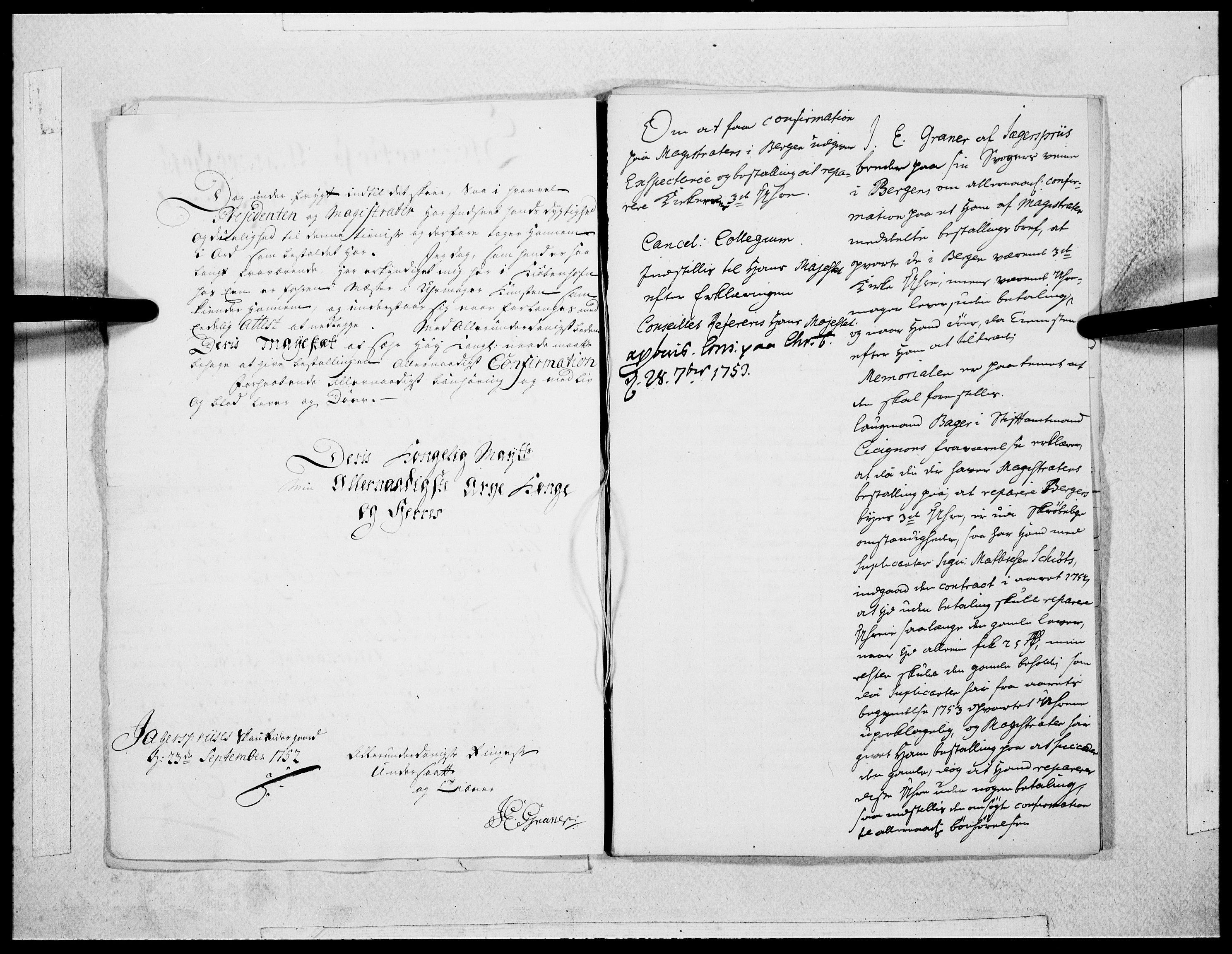 Danske Kanselli 1572-1799, AV/RA-EA-3023/F/Fc/Fcc/Fcca/L0165: Norske innlegg 1572-1799, 1753, p. 299