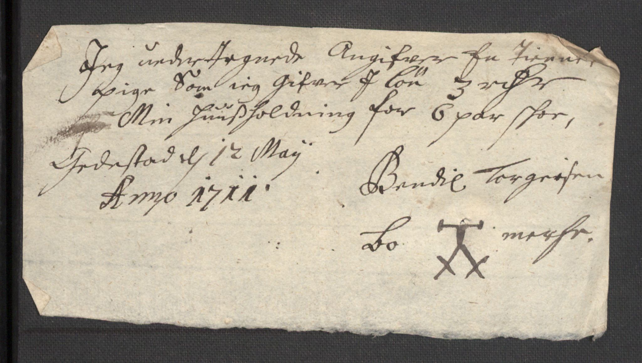Rentekammeret inntil 1814, Reviderte regnskaper, Fogderegnskap, AV/RA-EA-4092/R36/L2121: Fogderegnskap Øvre og Nedre Telemark og Bamble, 1711, p. 271
