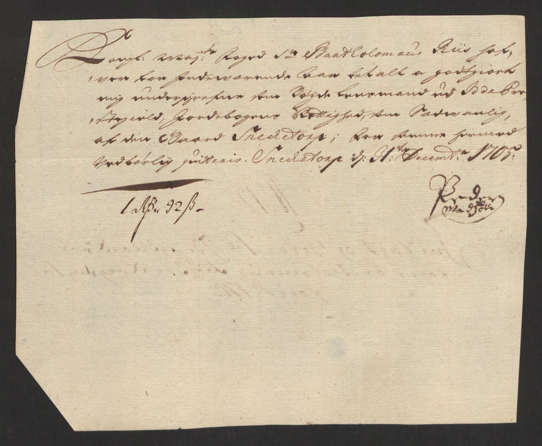 Rentekammeret inntil 1814, Reviderte regnskaper, Fogderegnskap, AV/RA-EA-4092/R01/L0017: Fogderegnskap Idd og Marker, 1704-1706, p. 316