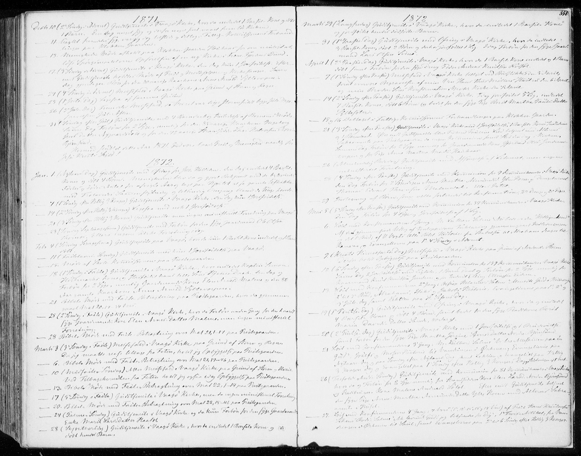 Ministerialprotokoller, klokkerbøker og fødselsregistre - Møre og Romsdal, SAT/A-1454/565/L0748: Parish register (official) no. 565A02, 1845-1872, p. 356