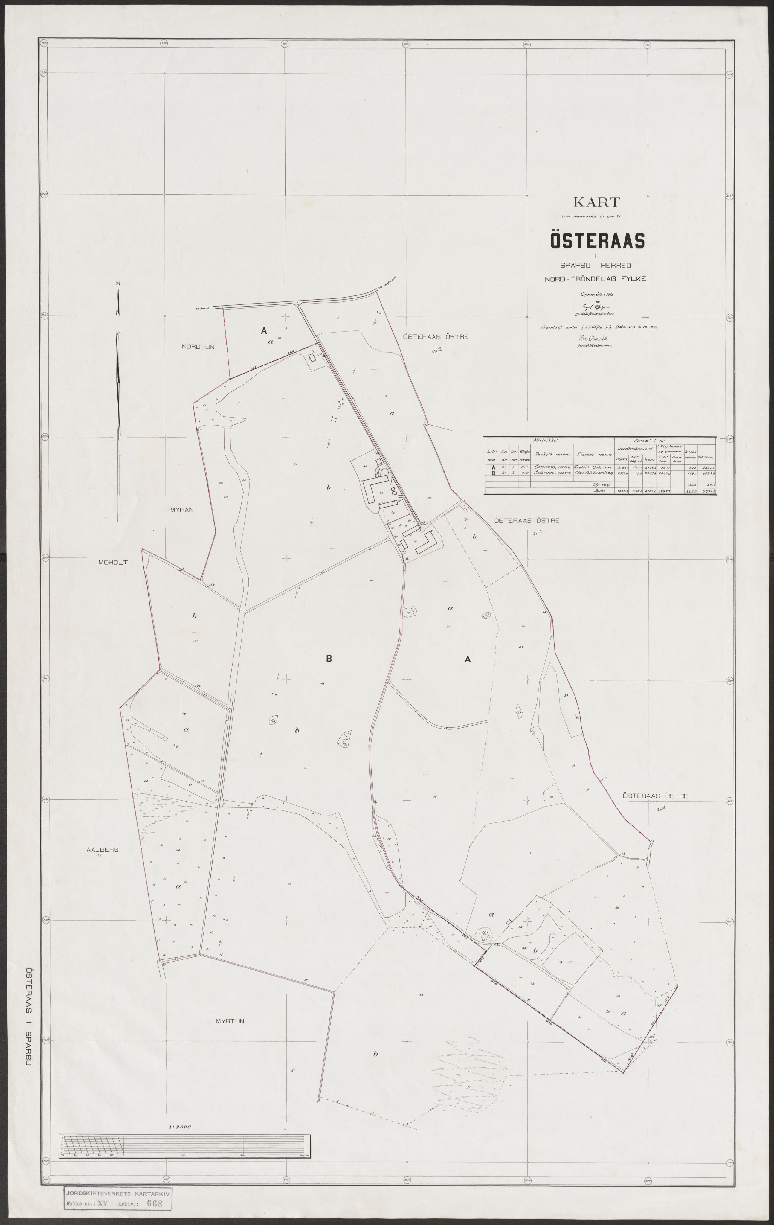 Jordskifteverkets kartarkiv, AV/RA-S-3929/T, 1859-1988, p. 894