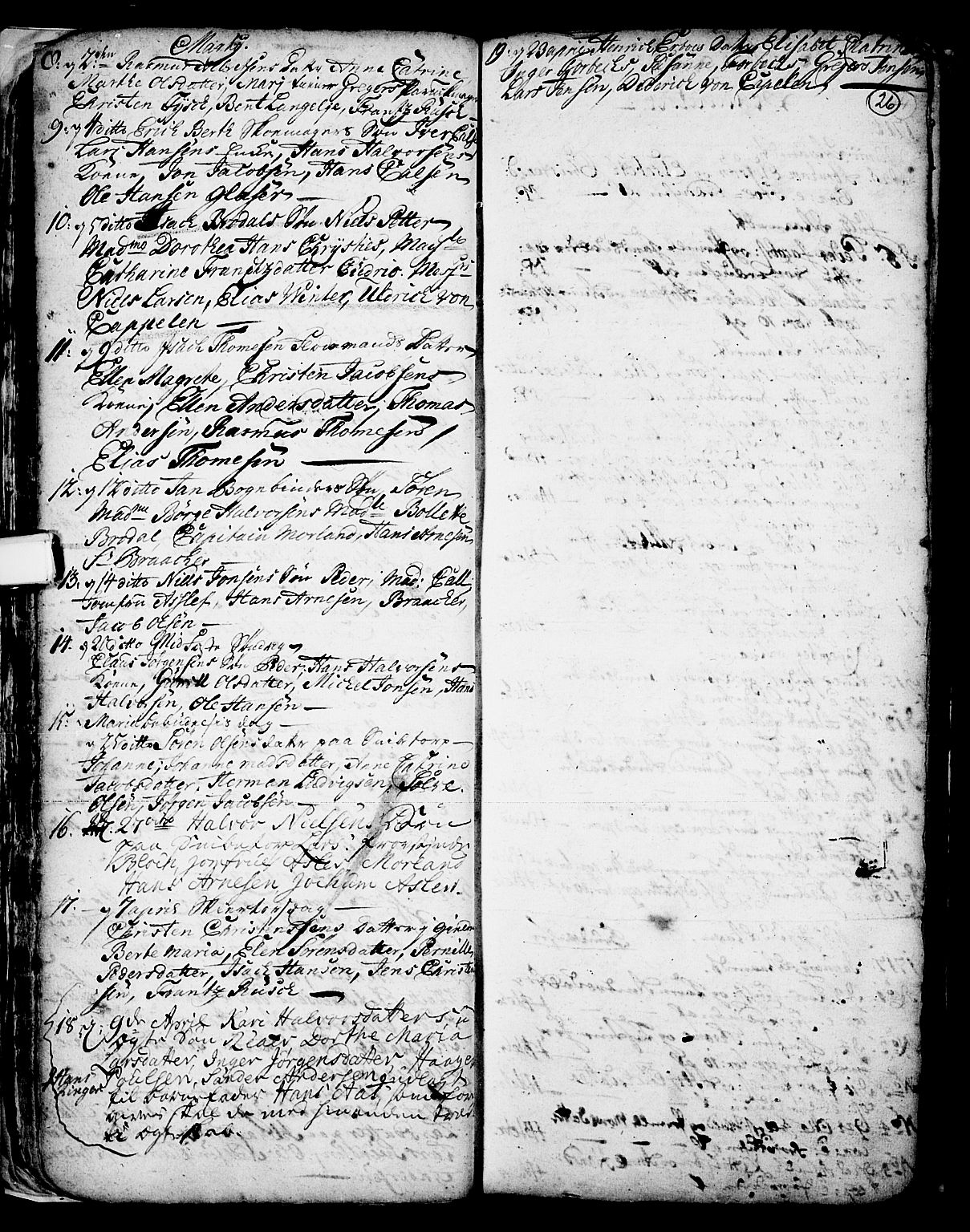 Skien kirkebøker, SAKO/A-302/F/Fa/L0002: Parish register (official) no. 2, 1716-1757, p. 26