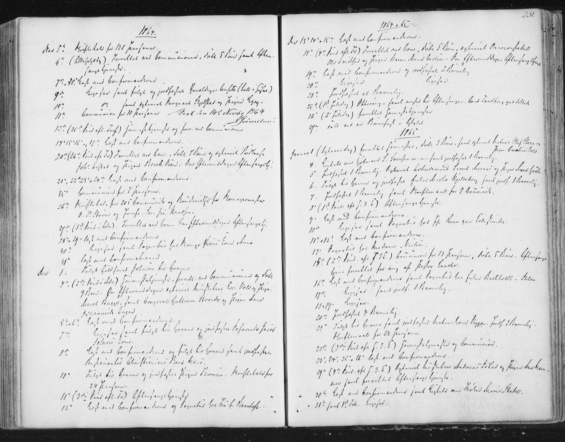 Ministerialprotokoller, klokkerbøker og fødselsregistre - Sør-Trøndelag, SAT/A-1456/602/L0127: Curate's parish register no. 602B01, 1821-1875, p. 231