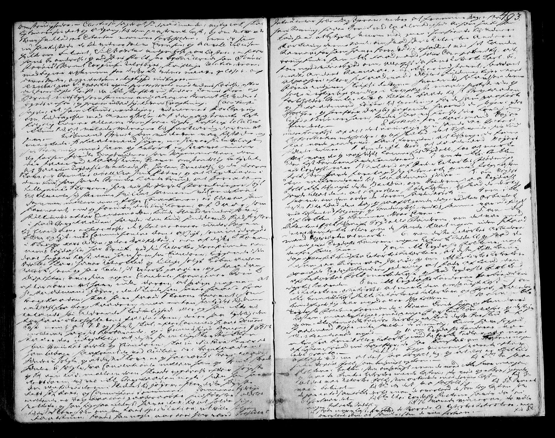 Kristiansand byrett, AV/SAK-1223-0001/F/Fa/L0017: Bytingsprotokoll nr. 16, 1772-1778, p. 492b-493a