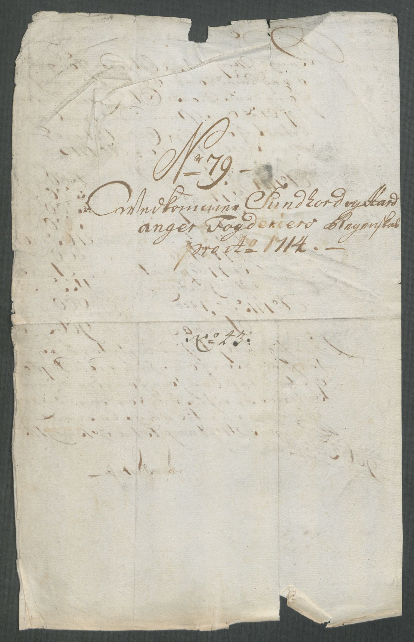 Rentekammeret inntil 1814, Reviderte regnskaper, Fogderegnskap, RA/EA-4092/R48/L2990: Fogderegnskap Sunnhordland og Hardanger, 1714, p. 386