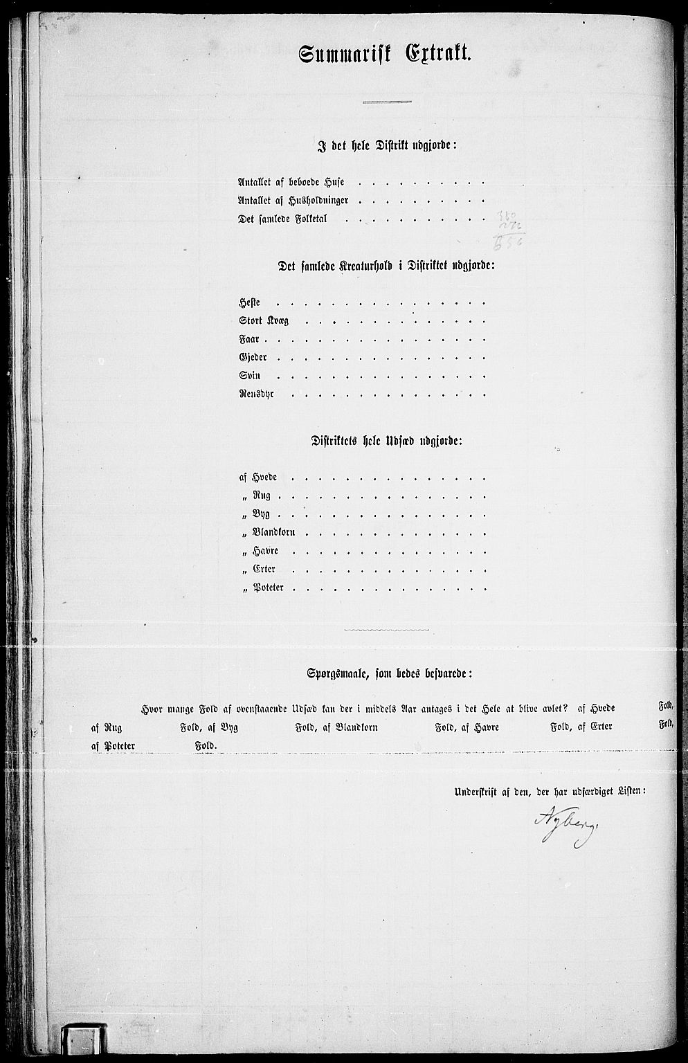 RA, 1865 census for Ullensaker, 1865, p. 92