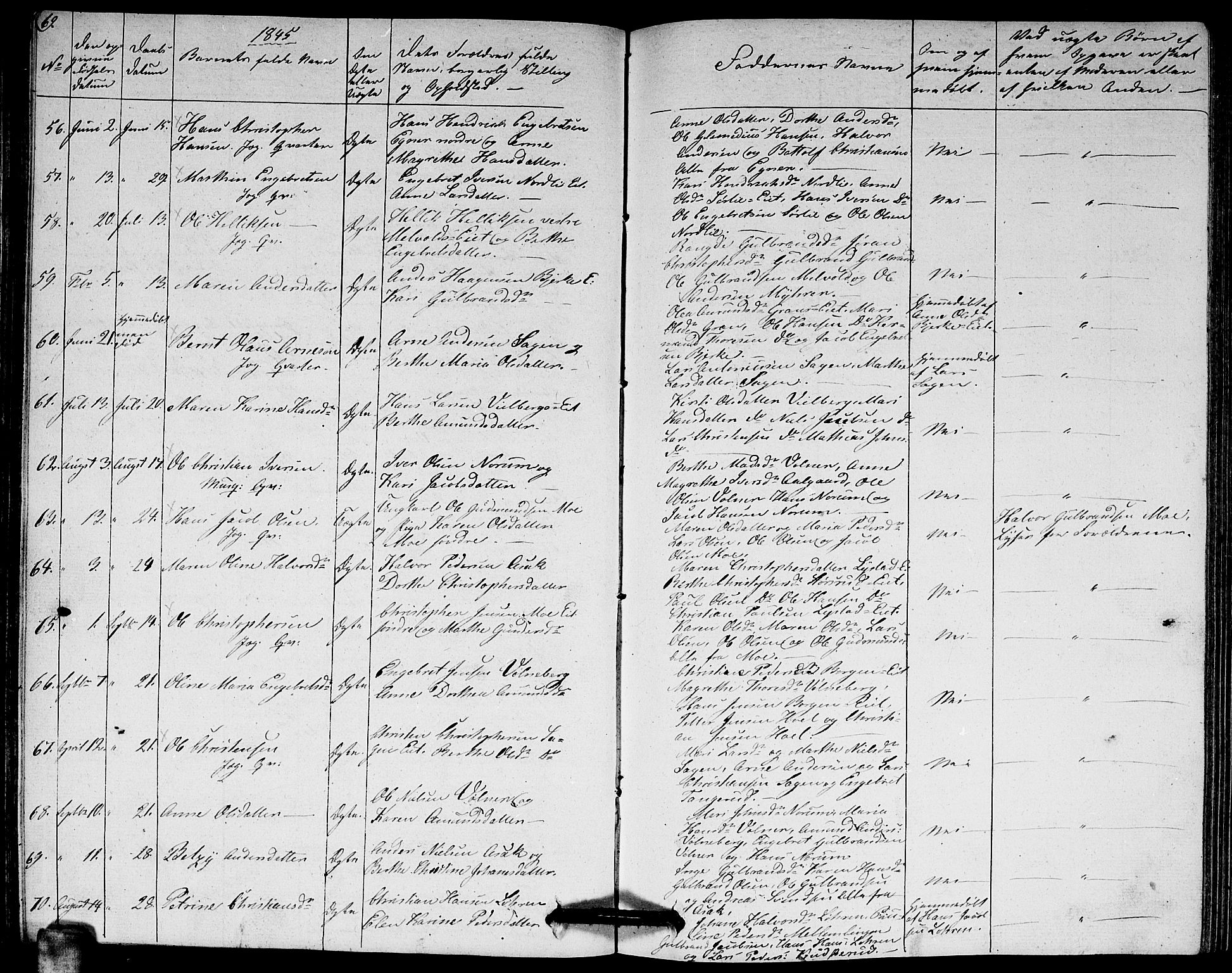 Sørum prestekontor Kirkebøker, AV/SAO-A-10303/G/Ga/L0002: Parish register (copy) no. I 2, 1829-1845, p. 69