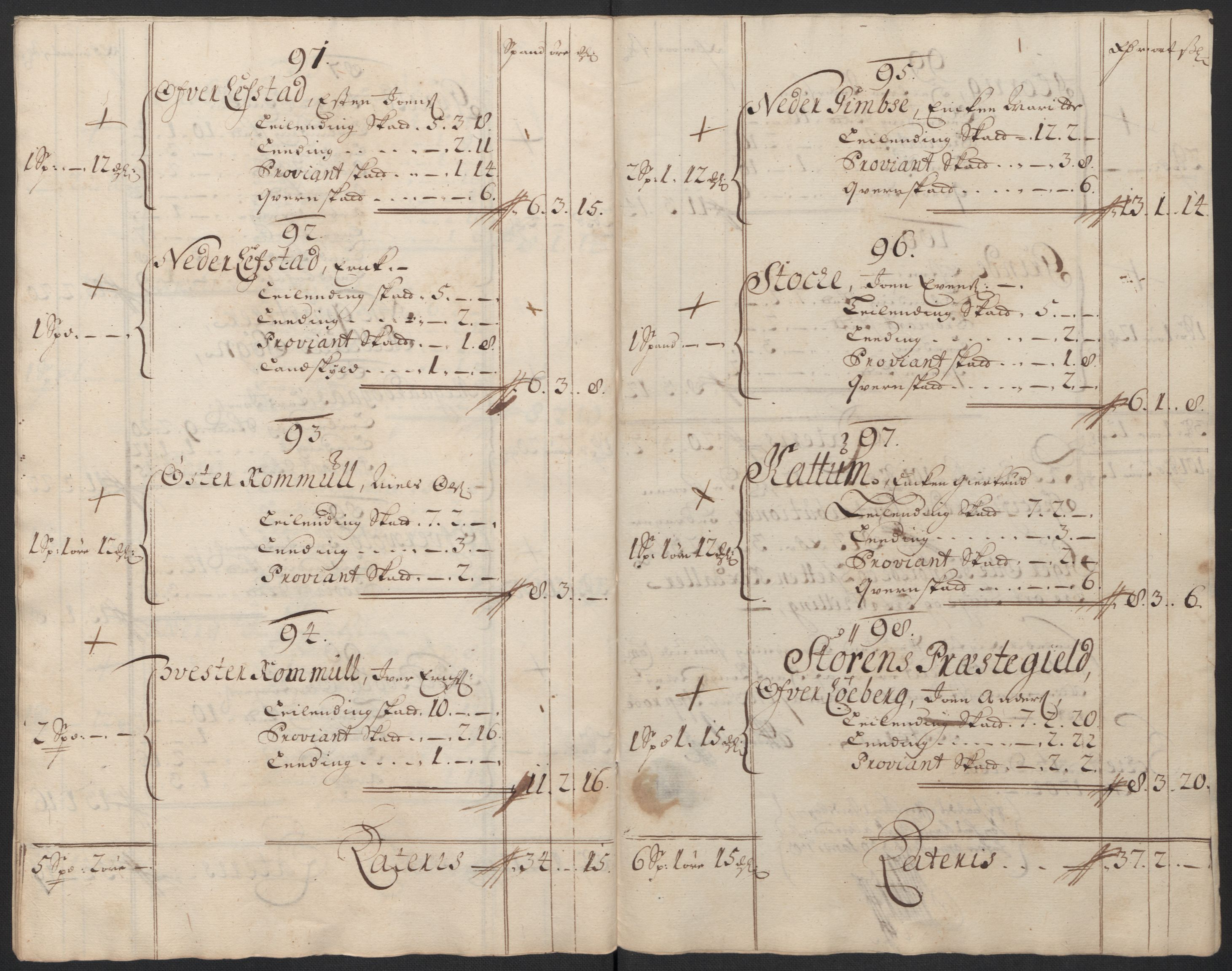 Rentekammeret inntil 1814, Reviderte regnskaper, Fogderegnskap, AV/RA-EA-4092/R60/L3954: Fogderegnskap Orkdal og Gauldal, 1704, p. 416