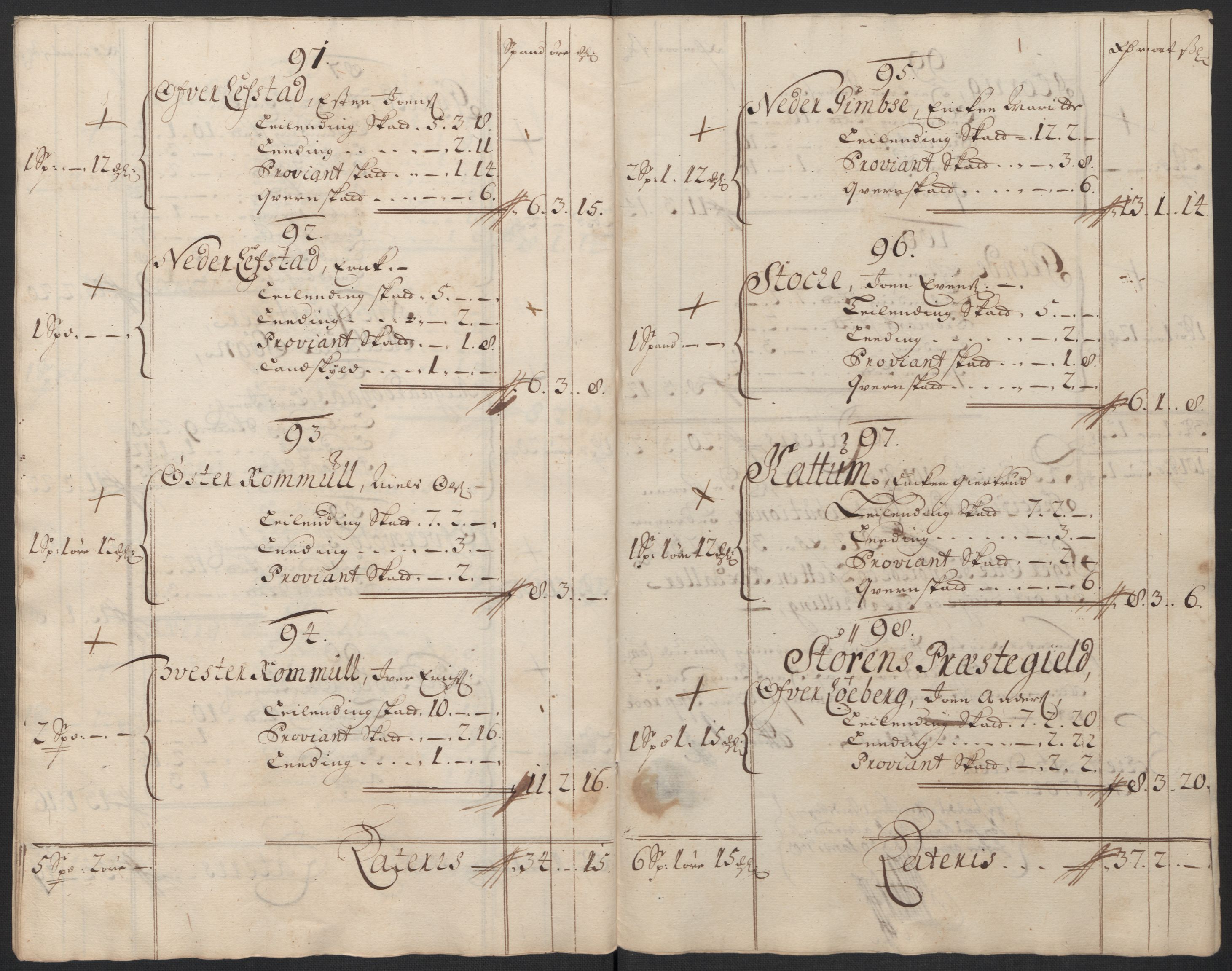 Rentekammeret inntil 1814, Reviderte regnskaper, Fogderegnskap, RA/EA-4092/R60/L3954: Fogderegnskap Orkdal og Gauldal, 1704, p. 416