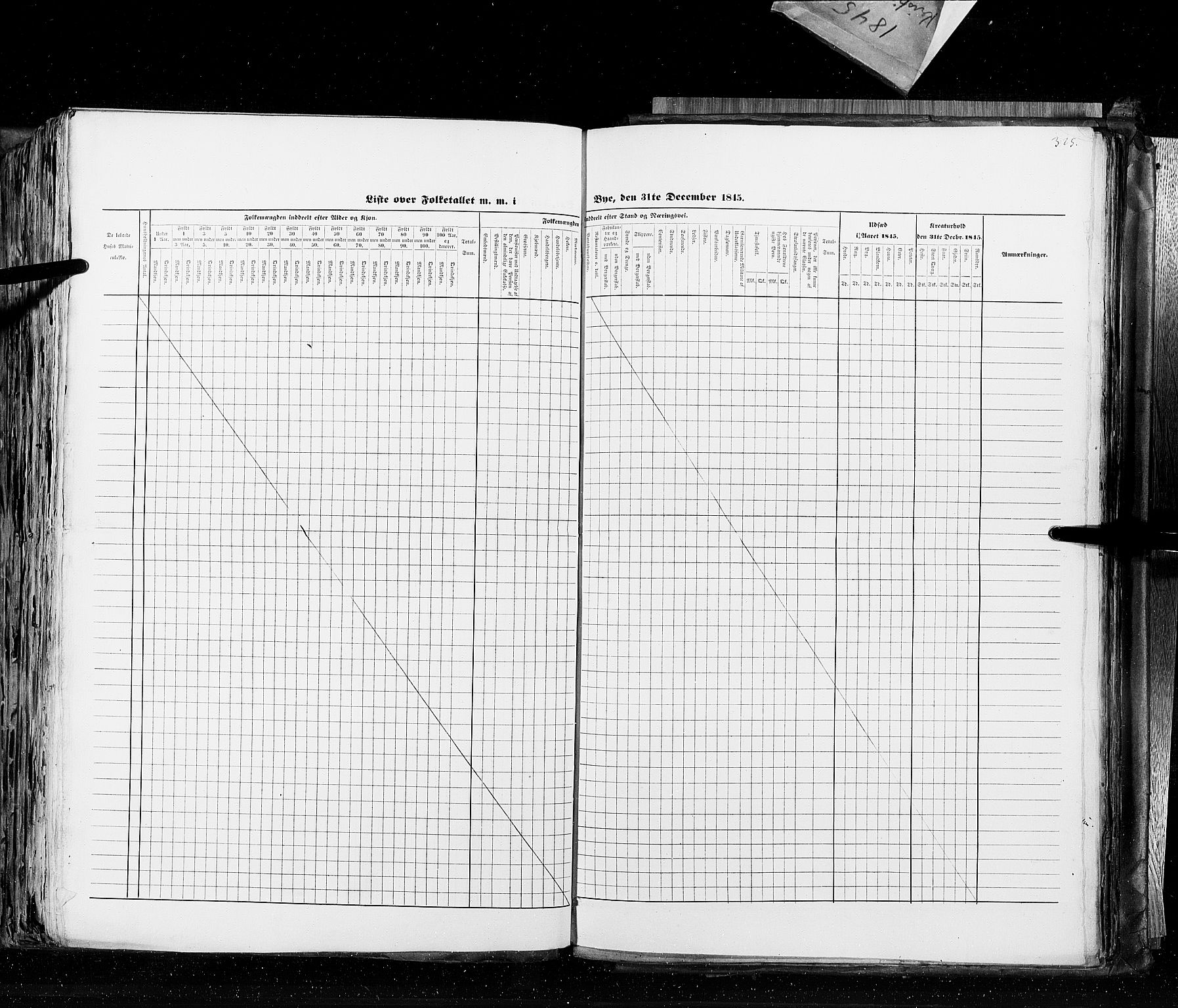 RA, Census 1845, vol. 10: Cities, 1845, p. 325