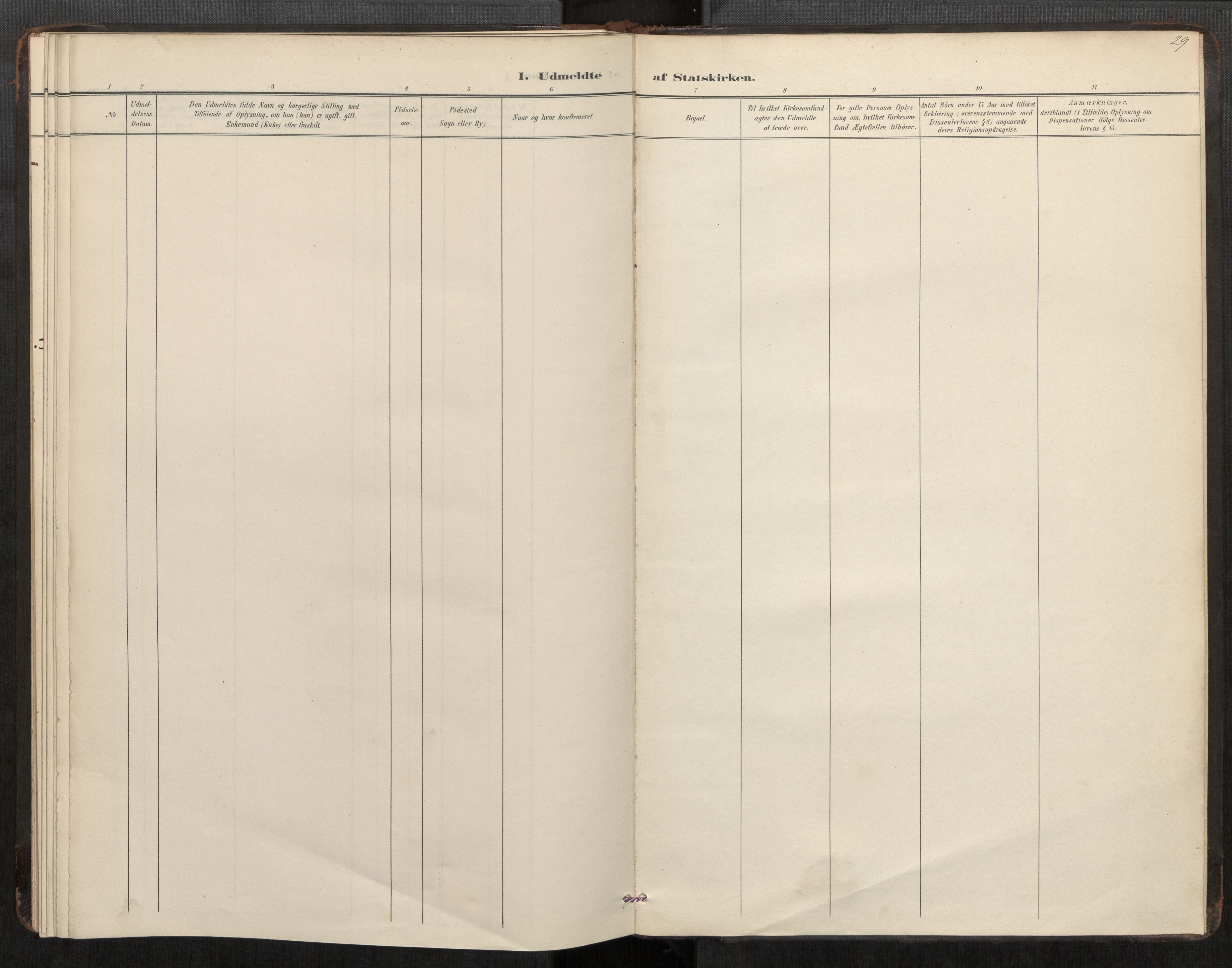 Bakklandet sokneprestkontor, AV/SAT-A-1127: Parish register (official) no. 604A31, 1899-1920, p. 29