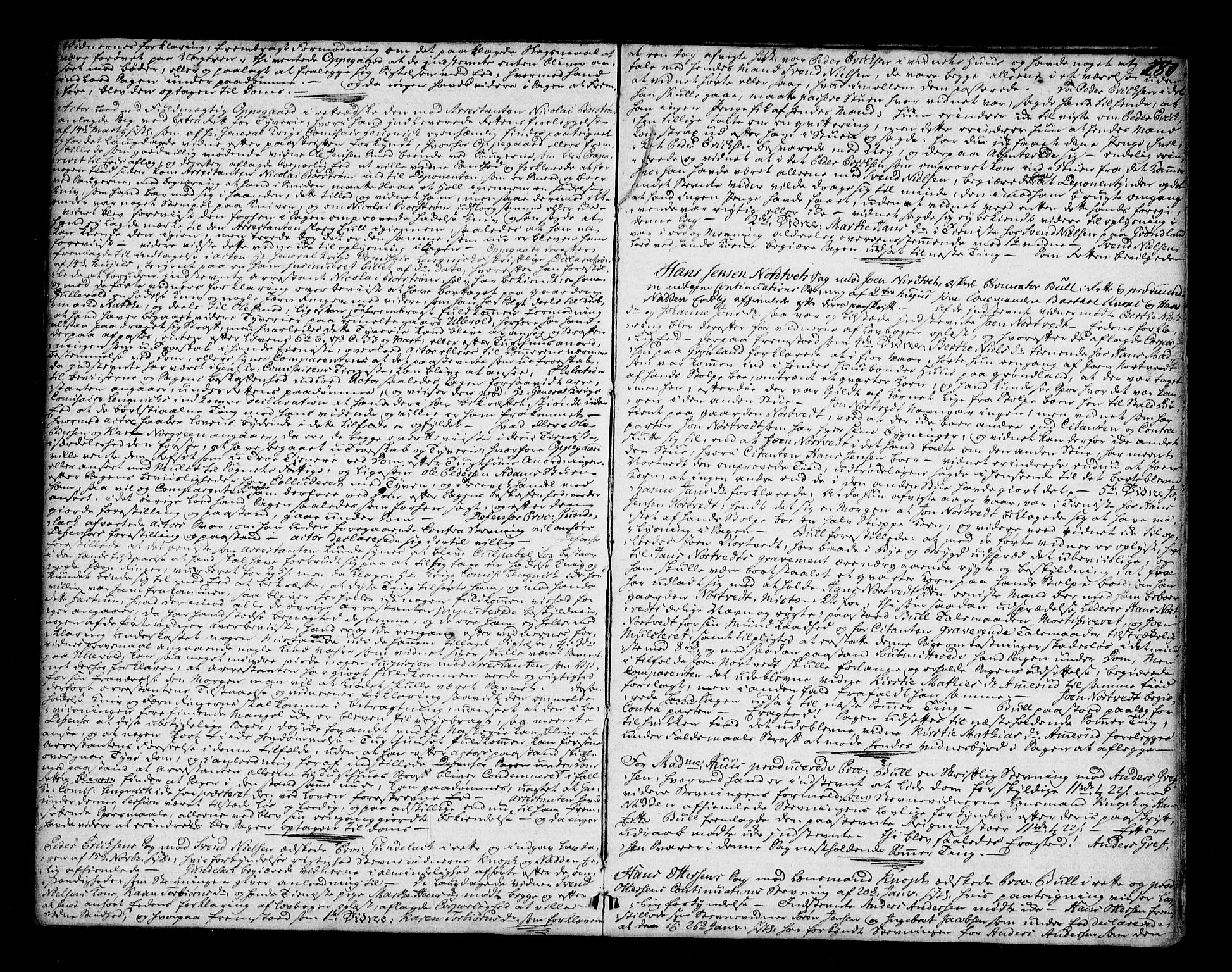 Aker sorenskriveri, AV/SAO-A-10895/F/Fb/L0044: Tingbok, 1773-1776, p. 279b-280a