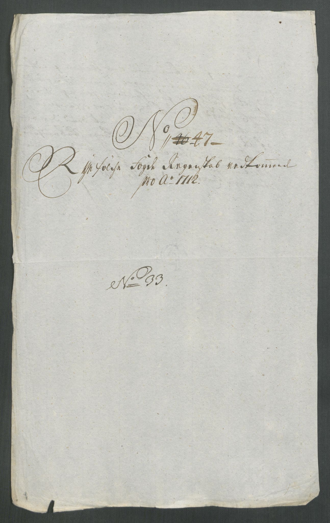 Rentekammeret inntil 1814, Reviderte regnskaper, Fogderegnskap, AV/RA-EA-4092/R47/L2865: Fogderegnskap Ryfylke, 1712, p. 271