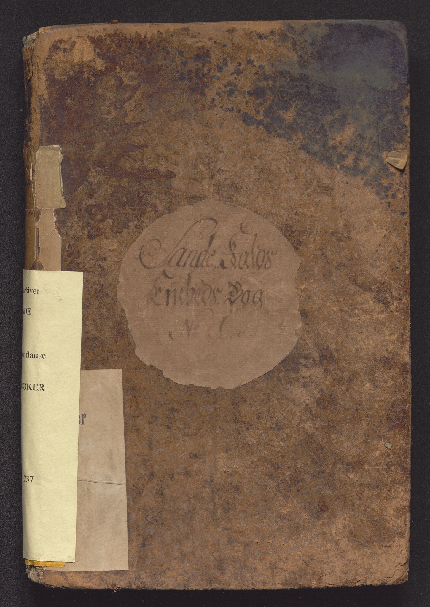 Sande sokneprestkontor, AV/SAKO-A-52/A/Aa/L0001: Kallsbok, 1731-1737