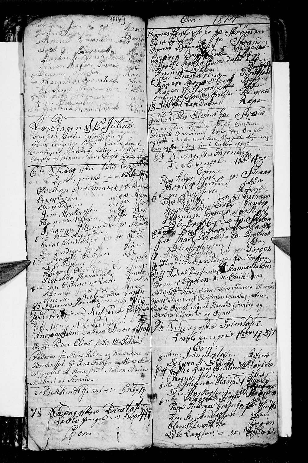 Kvæfjord sokneprestkontor, AV/SATØ-S-1323/G/Ga/Gab/L0001klokker: Parish register (copy) no. 1, 1806-1824