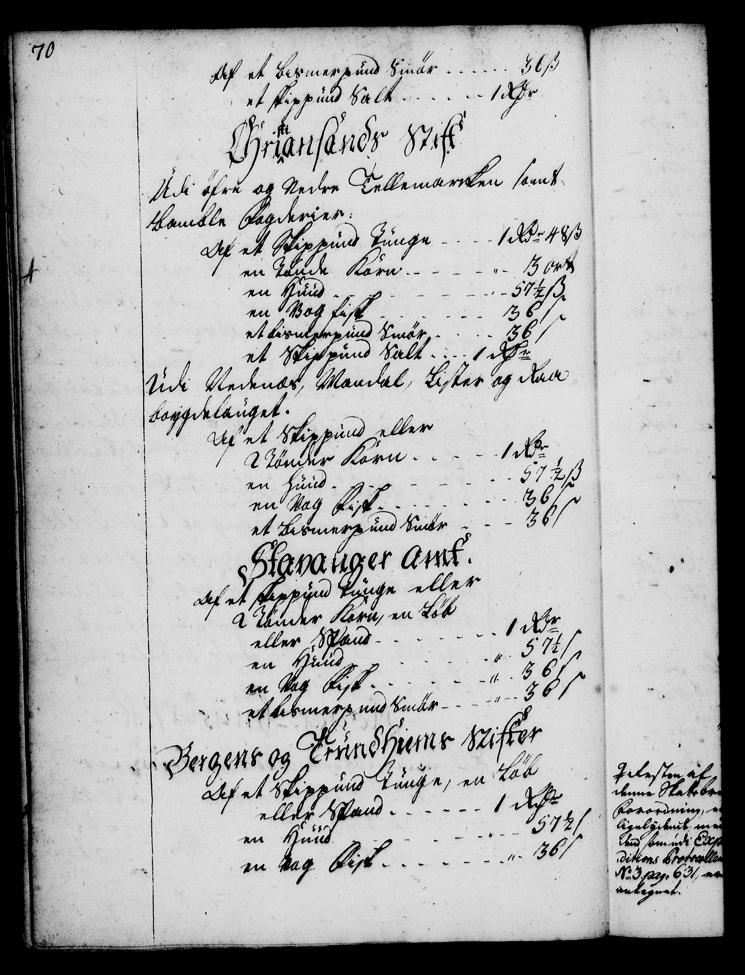 Rentekammeret, Kammerkanselliet, AV/RA-EA-3111/G/Gg/Gga/L0004: Norsk ekspedisjonsprotokoll med register (merket RK 53.4), 1734-1741, p. 70