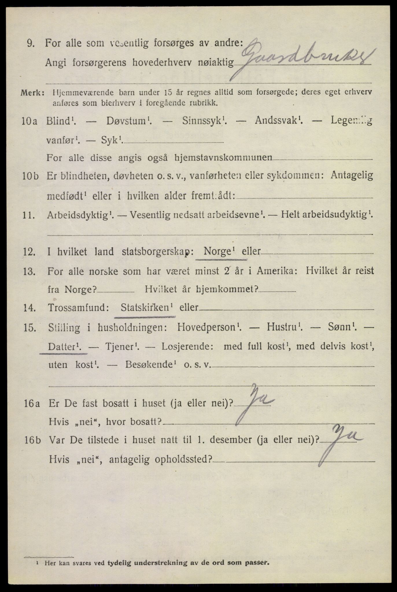 SAKO, 1920 census for Ytre Sandsvær, 1920, p. 4669